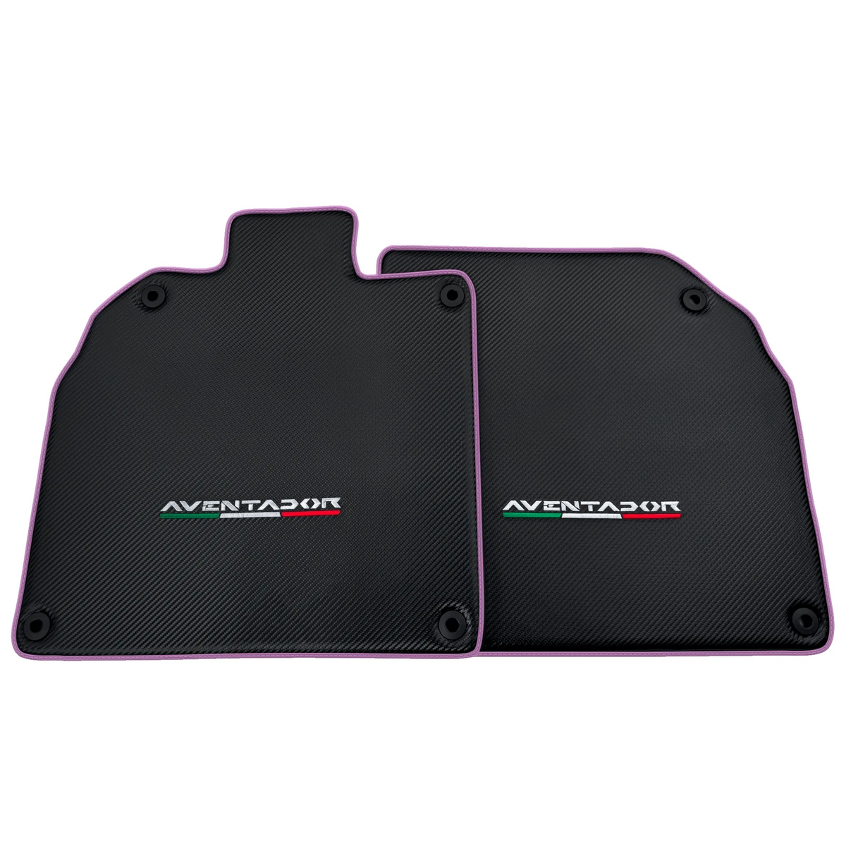 Carbon Fiber Floor Mats for Lamborghini Aventador | Various Trim Colors