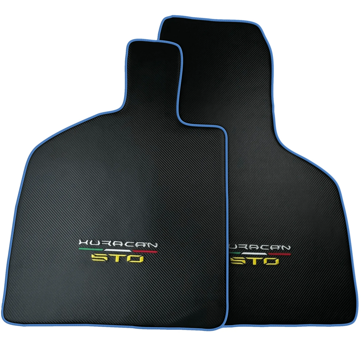 Carbon Fiber Floor Mats for Lamborghini Huracan STO | Various Trim Colors