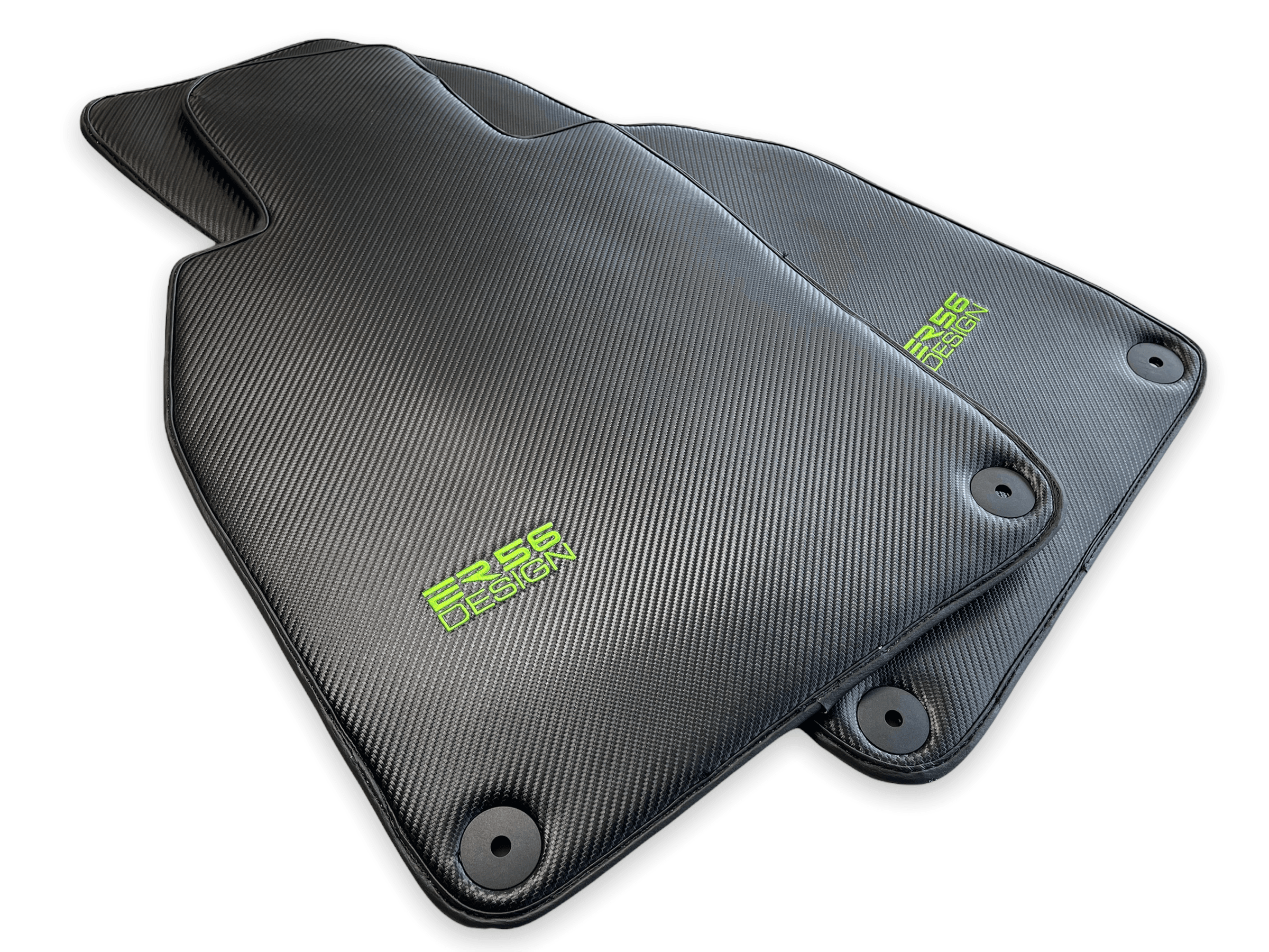 Carbon Fiber Floor Mats for Porsche 718 Cayman (2017-2023) | ER56 Design - AutoWin