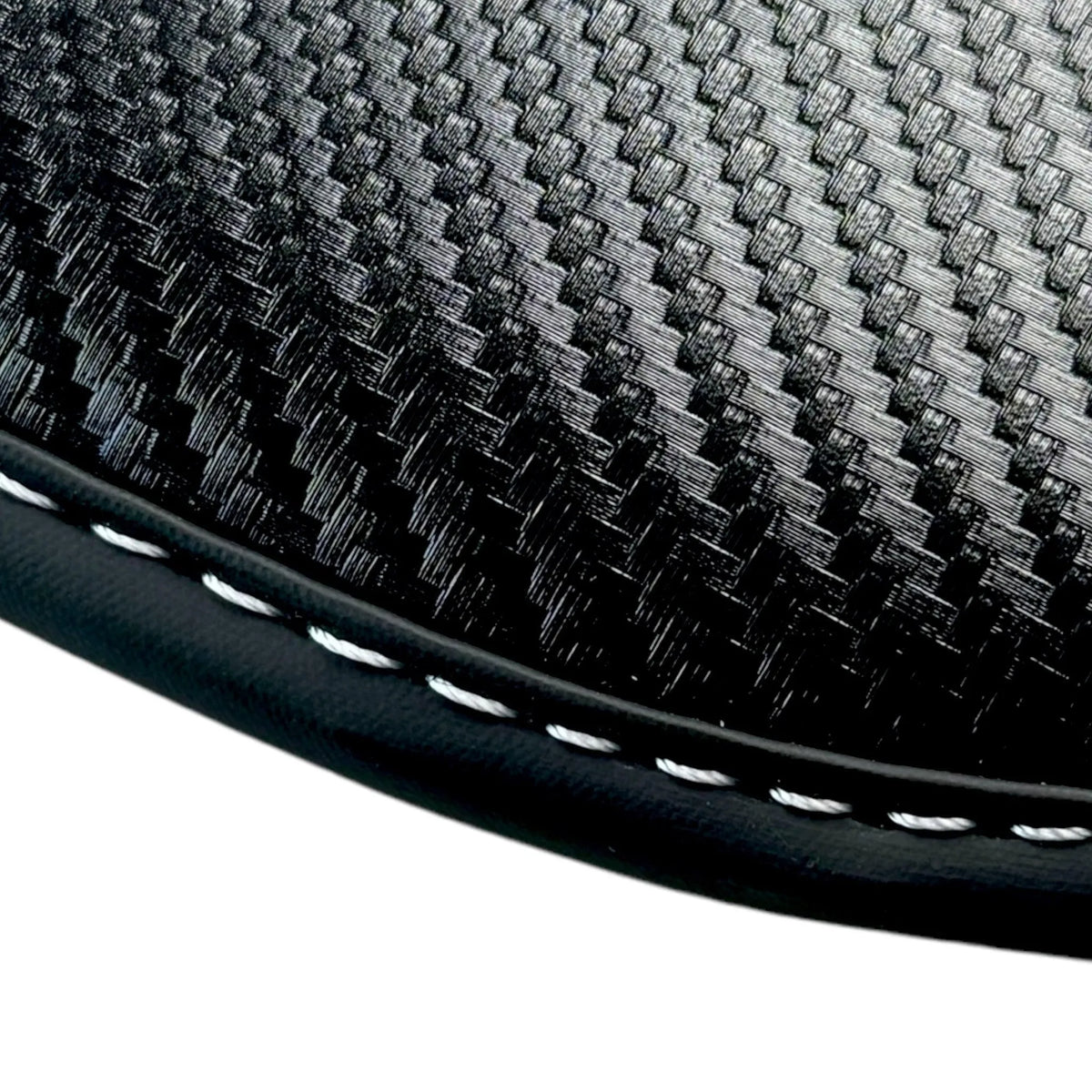 Carbon Fiber Leather Floor Mats for Ferrari Portofino M (2018-2023) - AutoWin