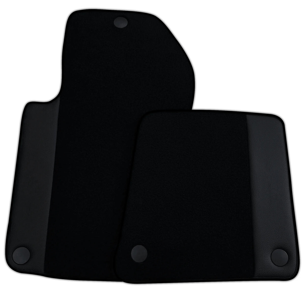 Custom Black Floor Mats For Ferrari 599 Coupe 2006-2012 With Leather
