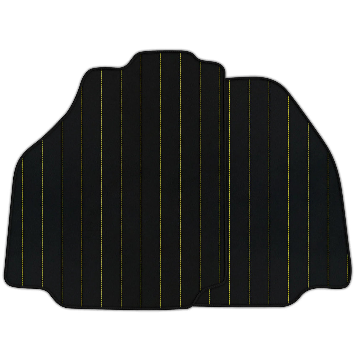 Customizable Leather Floor Mats with Line Pattern for Ferrari 488 Pista Spider (2019-2021)