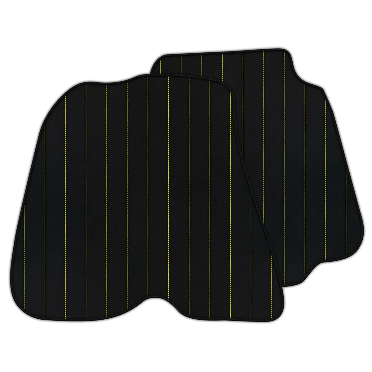 Customizable Leather Floor Mats with Line's Pattern for Ferrari F12 Berlinetta (2012-2022)
