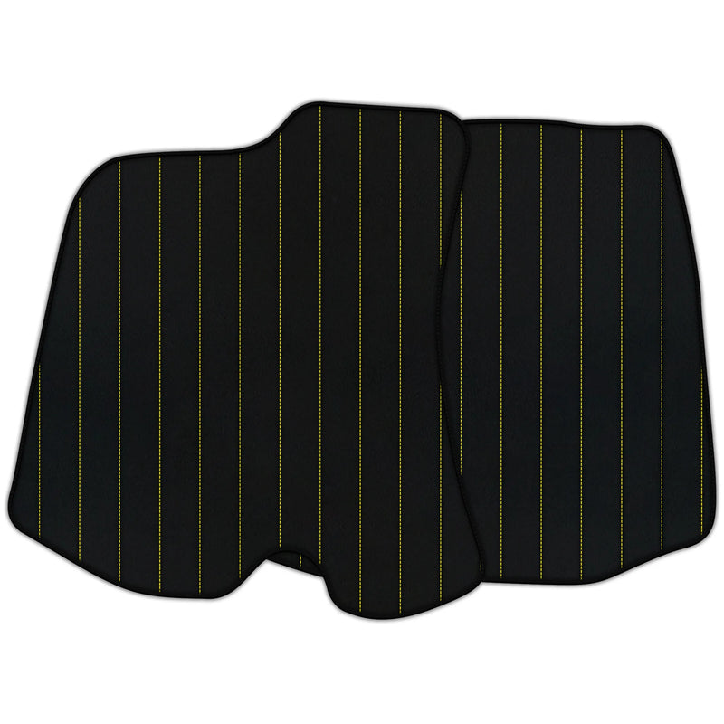 Customizable Leather Floor Mats with Line's Pattern for Ferrari Portofino (2018–2023)