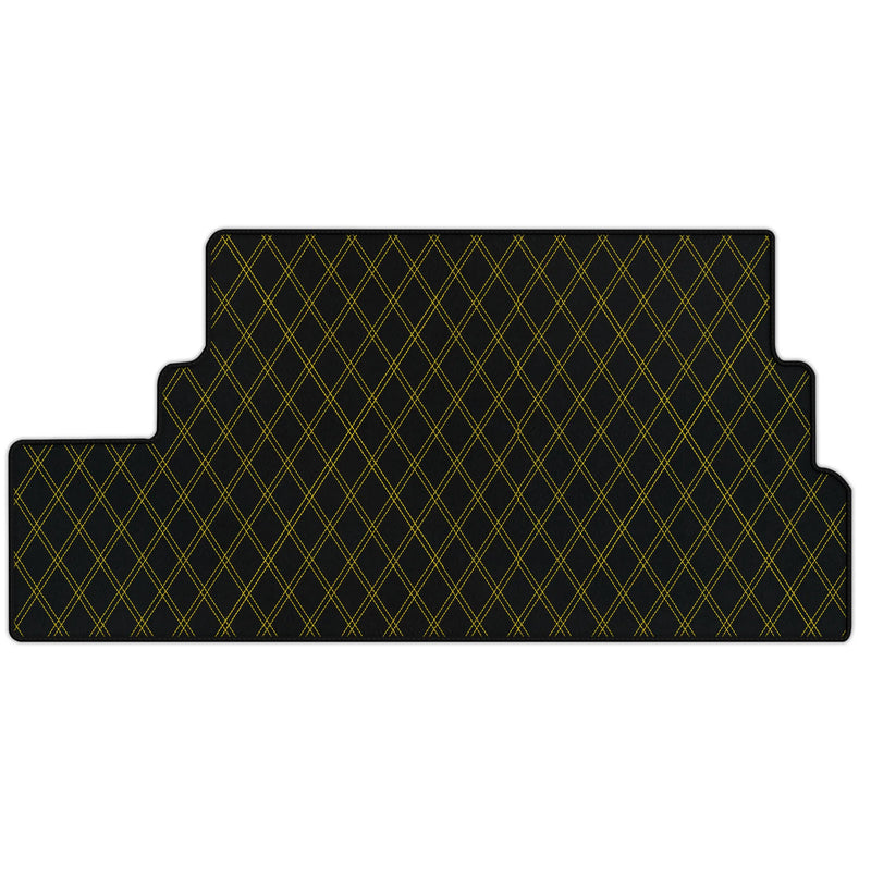 Customizable Leather Trunk Floor Mats with Double Diamond Stich Pattern for Ferrari F12 Berlinetta (2012-2022)