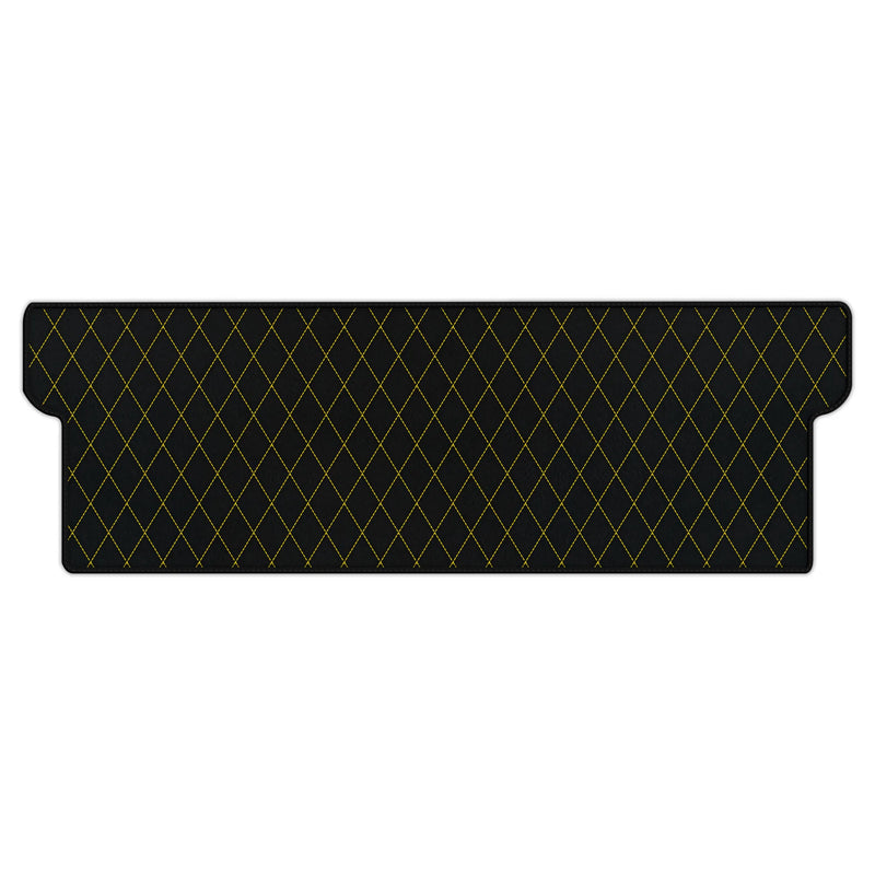 Customizable Leather Trunk Floor Mats with Single Diamond Pattern for Ferrari Dino GT4 (1973-1979)