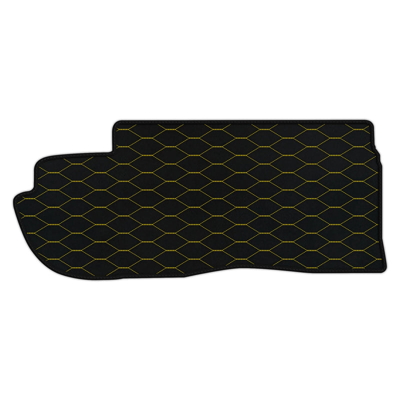 Customizable Leather Trunk Floor Mats with Viper Hex Pattern for Ferrari 599 Coupe (2006-2012)