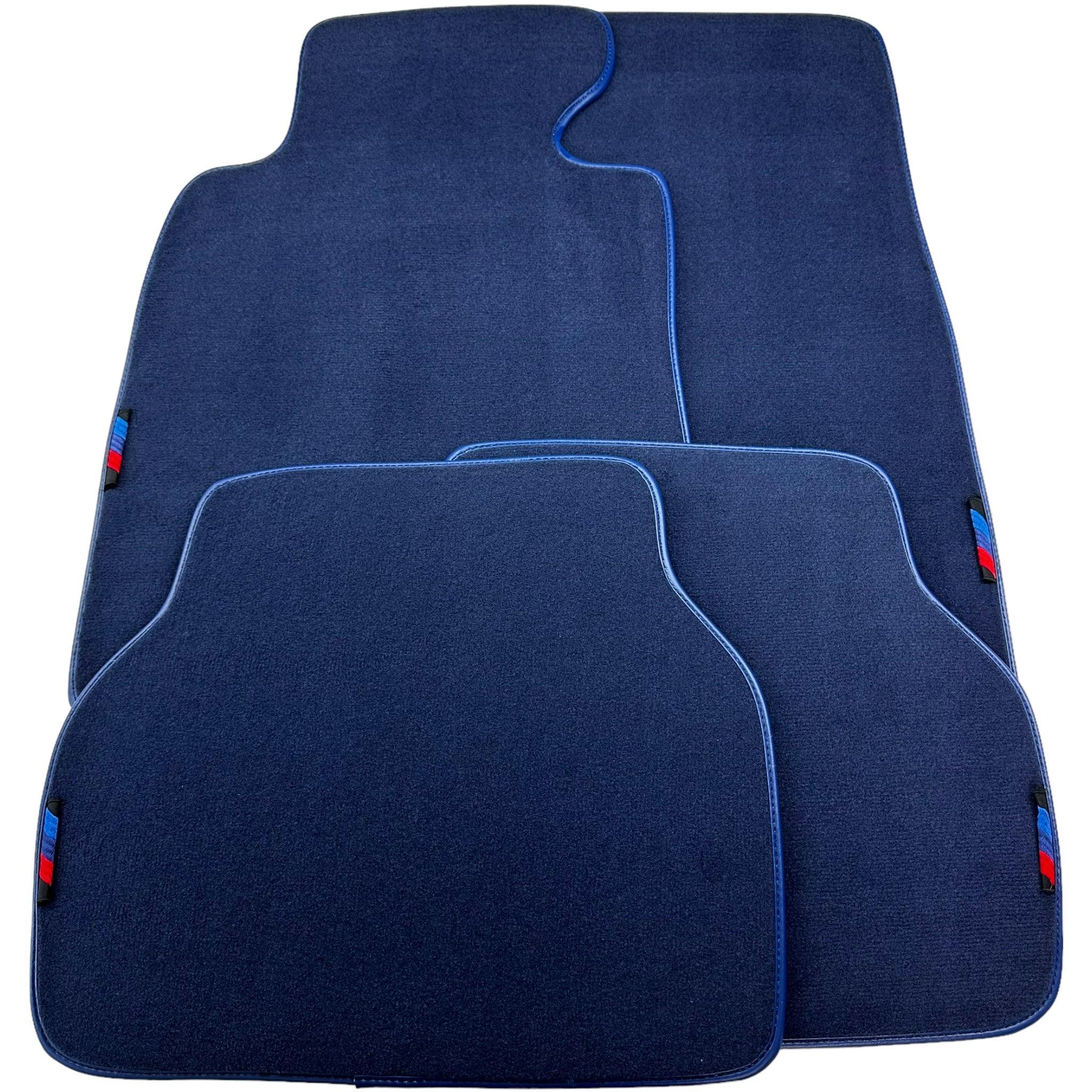 Dark Blue Mats For BMW M5 E39 With M Package - AutoWin