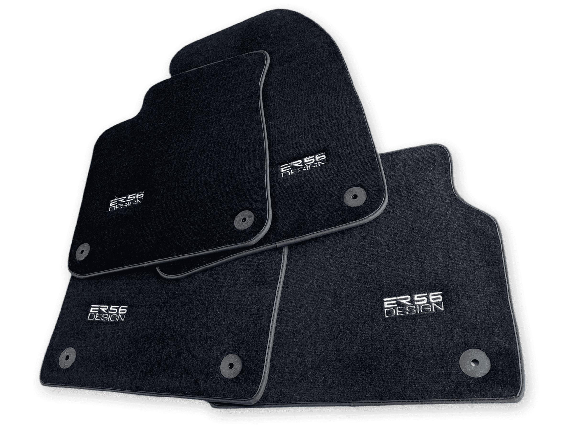 Floor Mats for Audi Q7 4L (2006-2015) ER56 Design - AutoWin