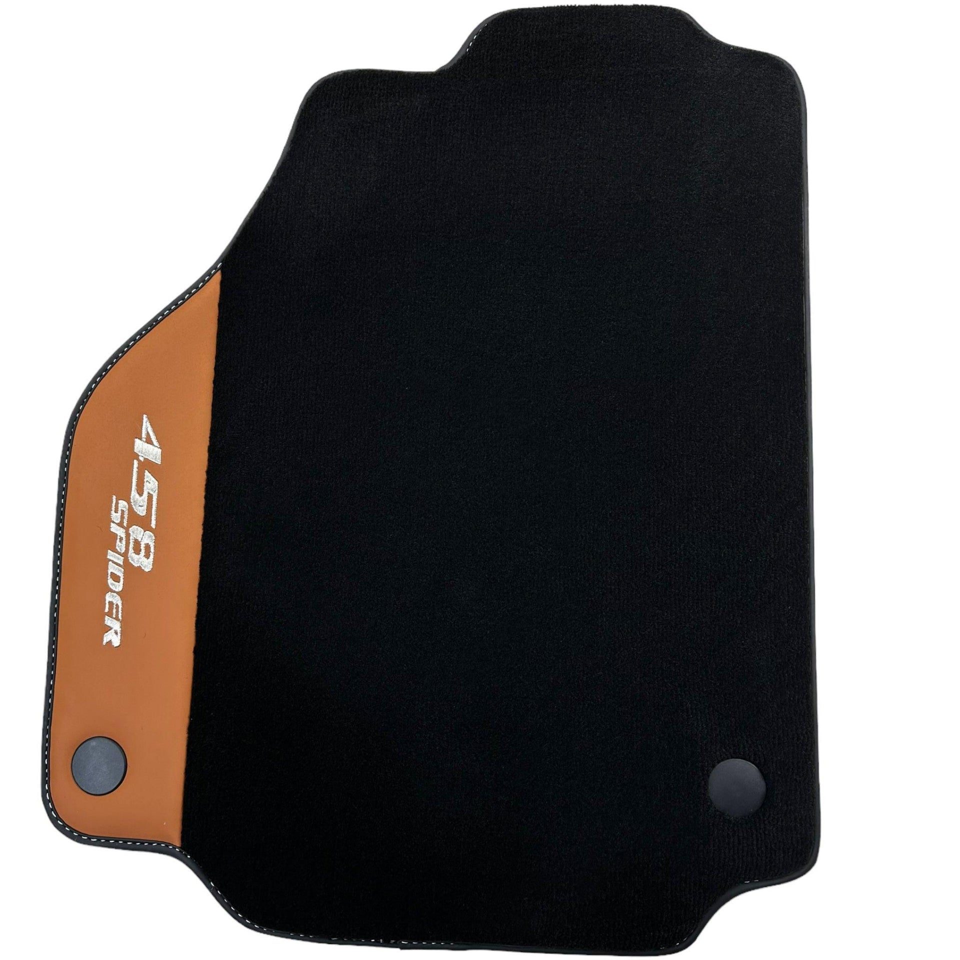 Floor Mats for Ferrari 458 Spider (2012-2015) with Cuoio Nappa Leather - AutoWin