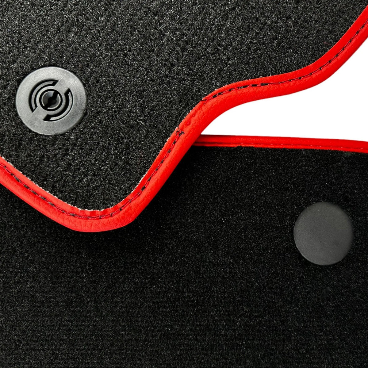Floor Mats For Ferrari 488 Spider (2016-2022) - Red Trim