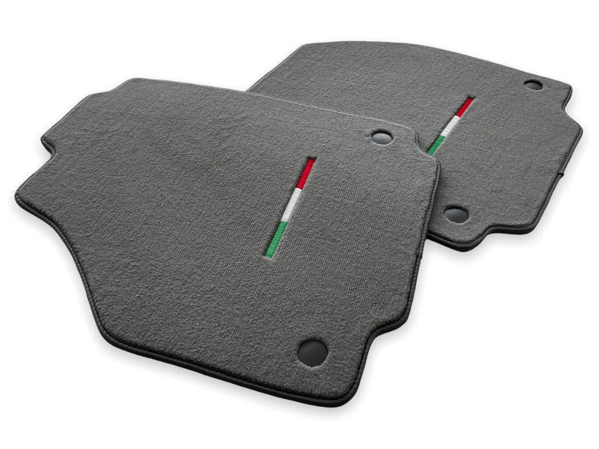 Floor Mats For Ferrari Spider 2012-2015 Gray Autowin Brand Italian Edition