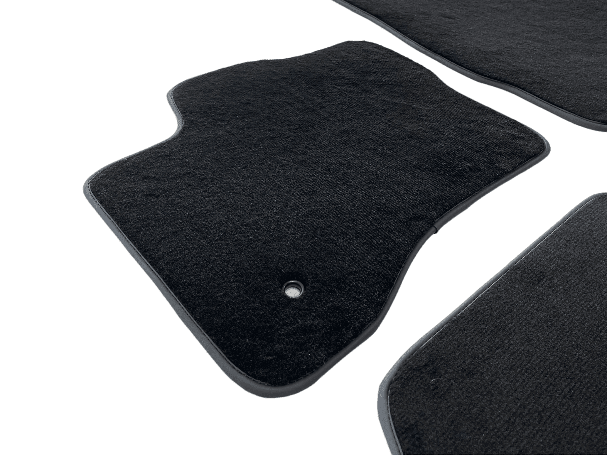 Floor Mats for Lincoln Nautilus (2019-2024) SUV Black Tailored Carpets - AutoWin