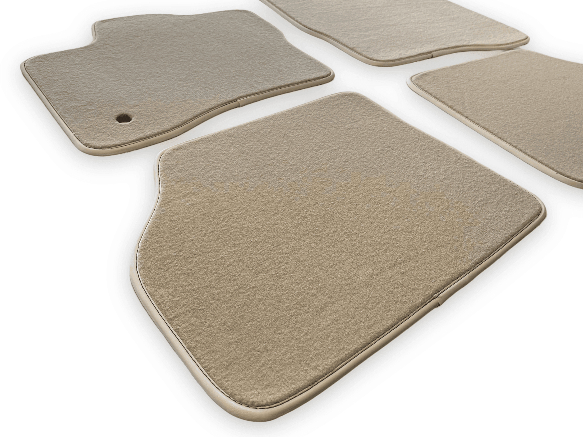 Floor Mats for Lincoln Zephyr (2006-2012) Sedan Beige Tailored Carpets - AutoWin