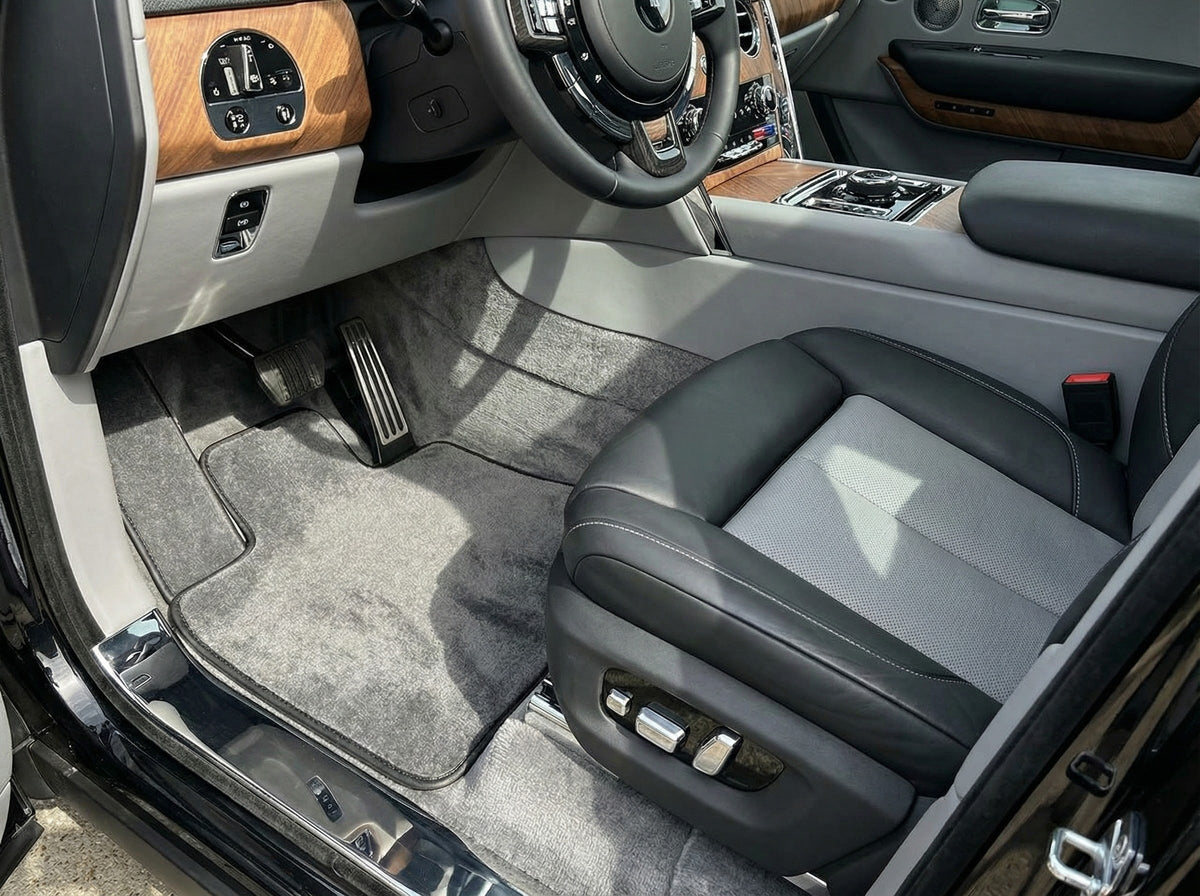 Floor Mats For Rolls Royce Cullinan Rr31 2018-2025 Gray