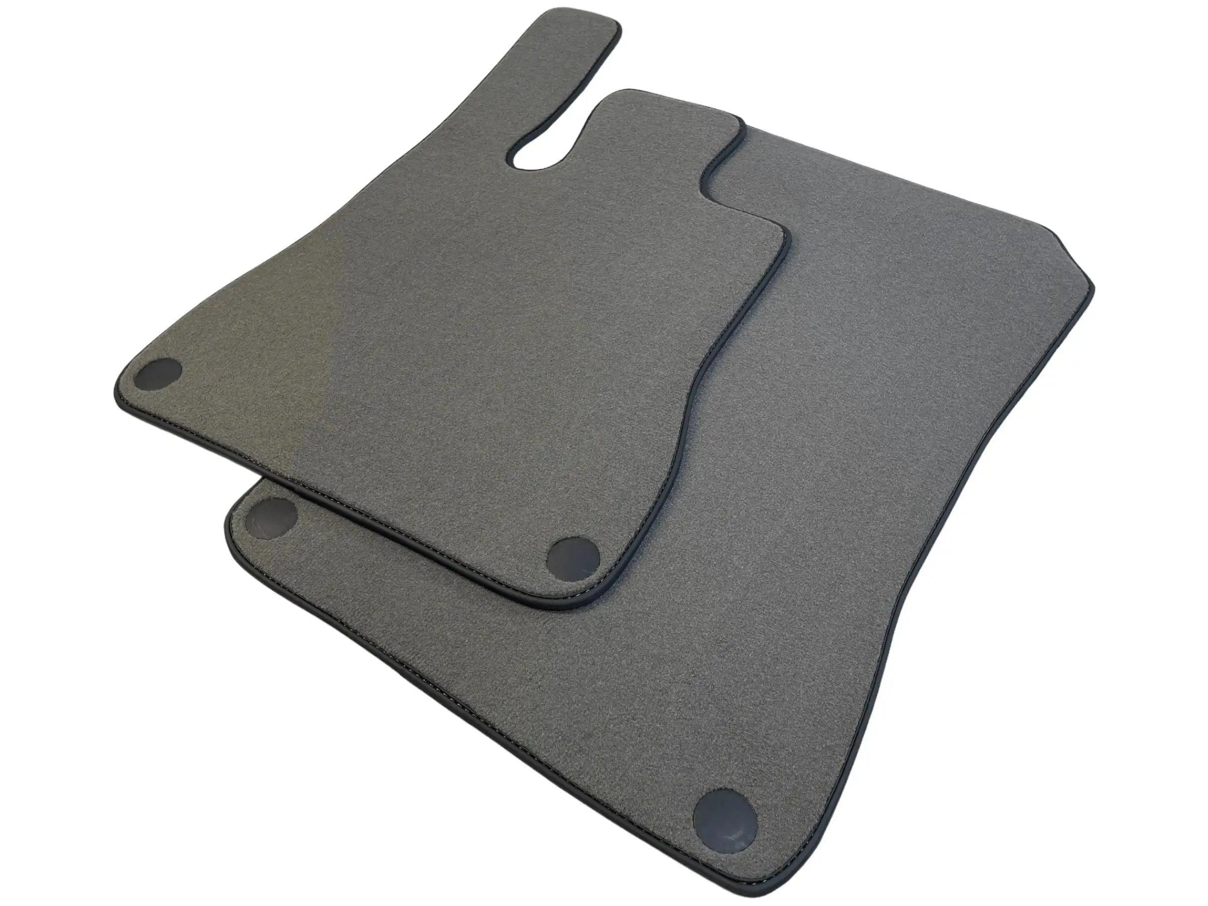 Gray Floor Mats For Mercedes-Benz R170 (1998-2000) Black Trim - AutoWin