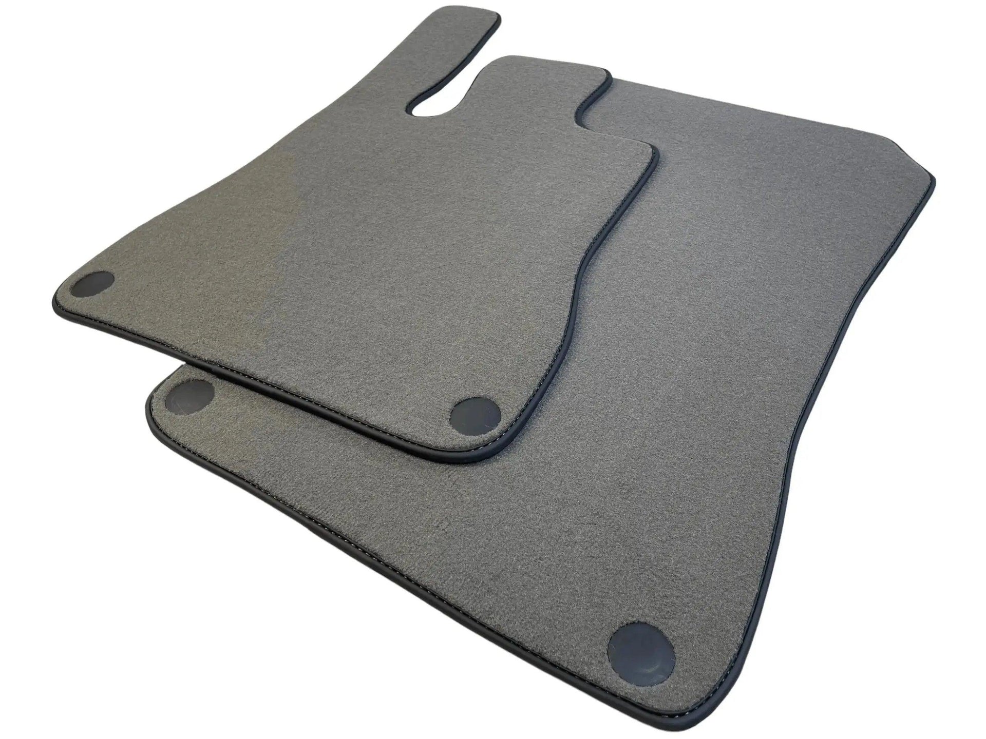 Gray Floor Mats For Mercedes-Benz R170 (1998-2000) Black Trim - AutoWin