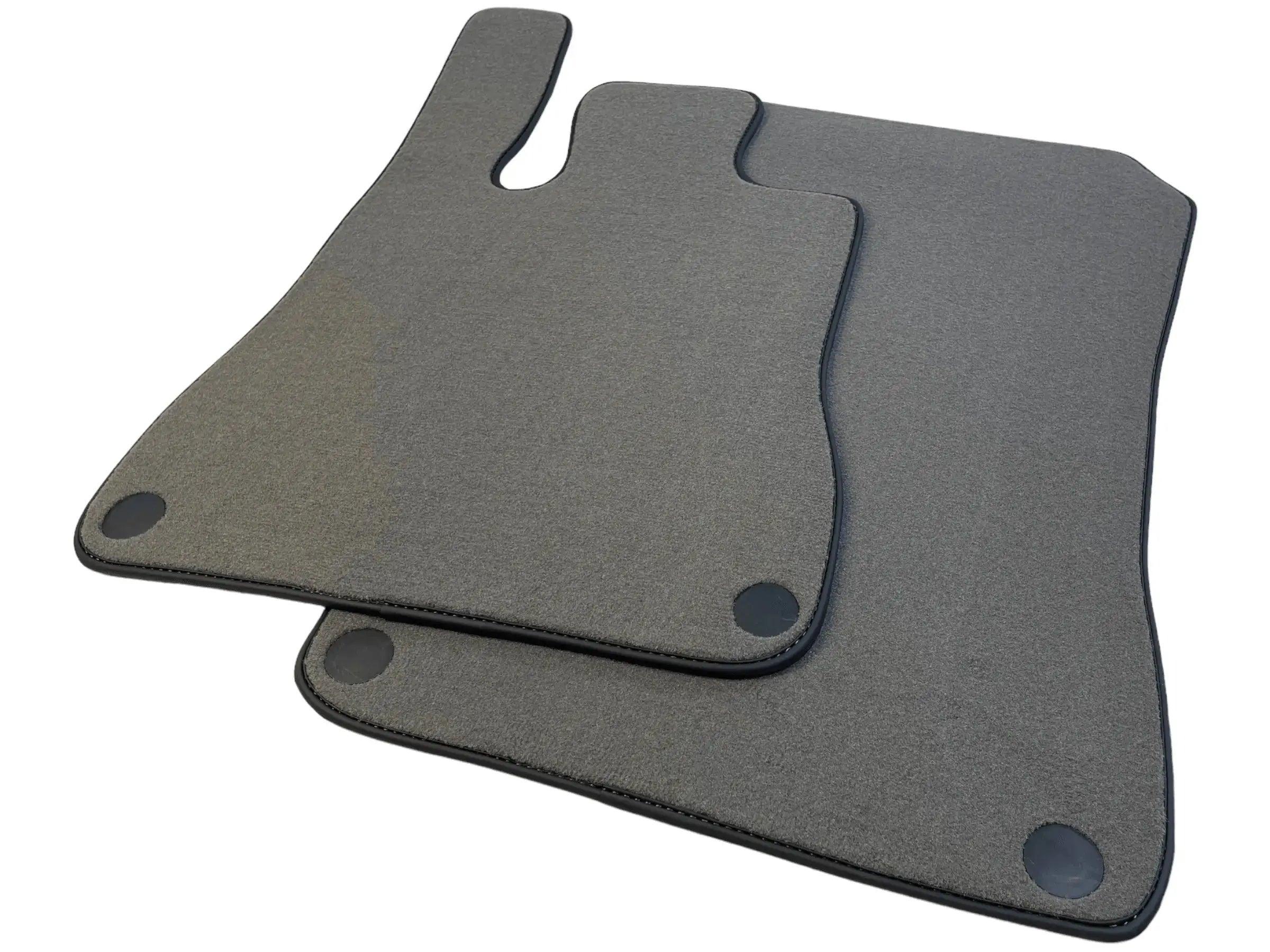 Gray Floor Mats For Mercedes-Benz R170 (1998-2000) Black Trim - AutoWin