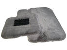 Gray Sheepskin Floor Mats For Bentley Bentayga Er56 Design Brand - AutoWin