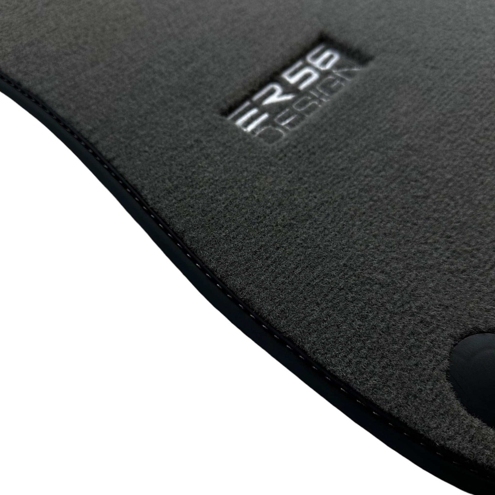 Grey Floor Mats For Mercedes-Benz SL R231 (2012–2020) ER56 Design - AutoWin