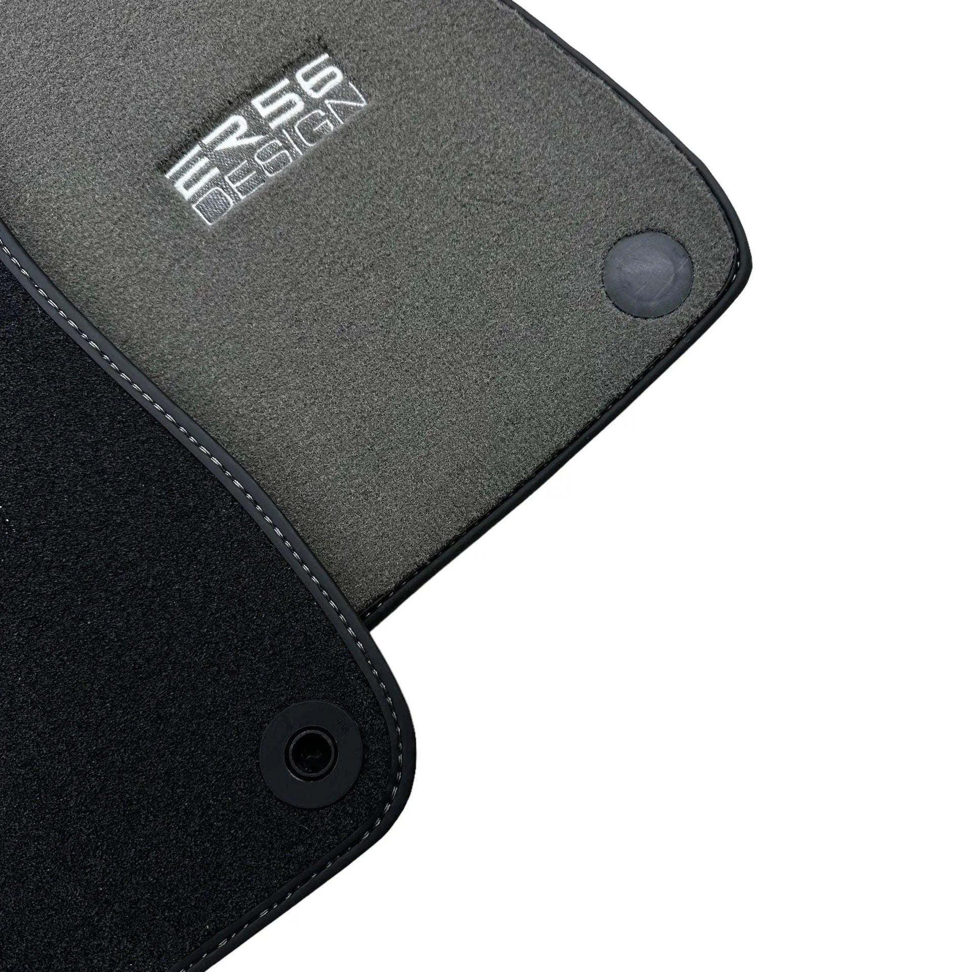 Grey Floor Mats For Mercedes-Benz SL R232 (2022-2023) ER56 Design - AutoWin