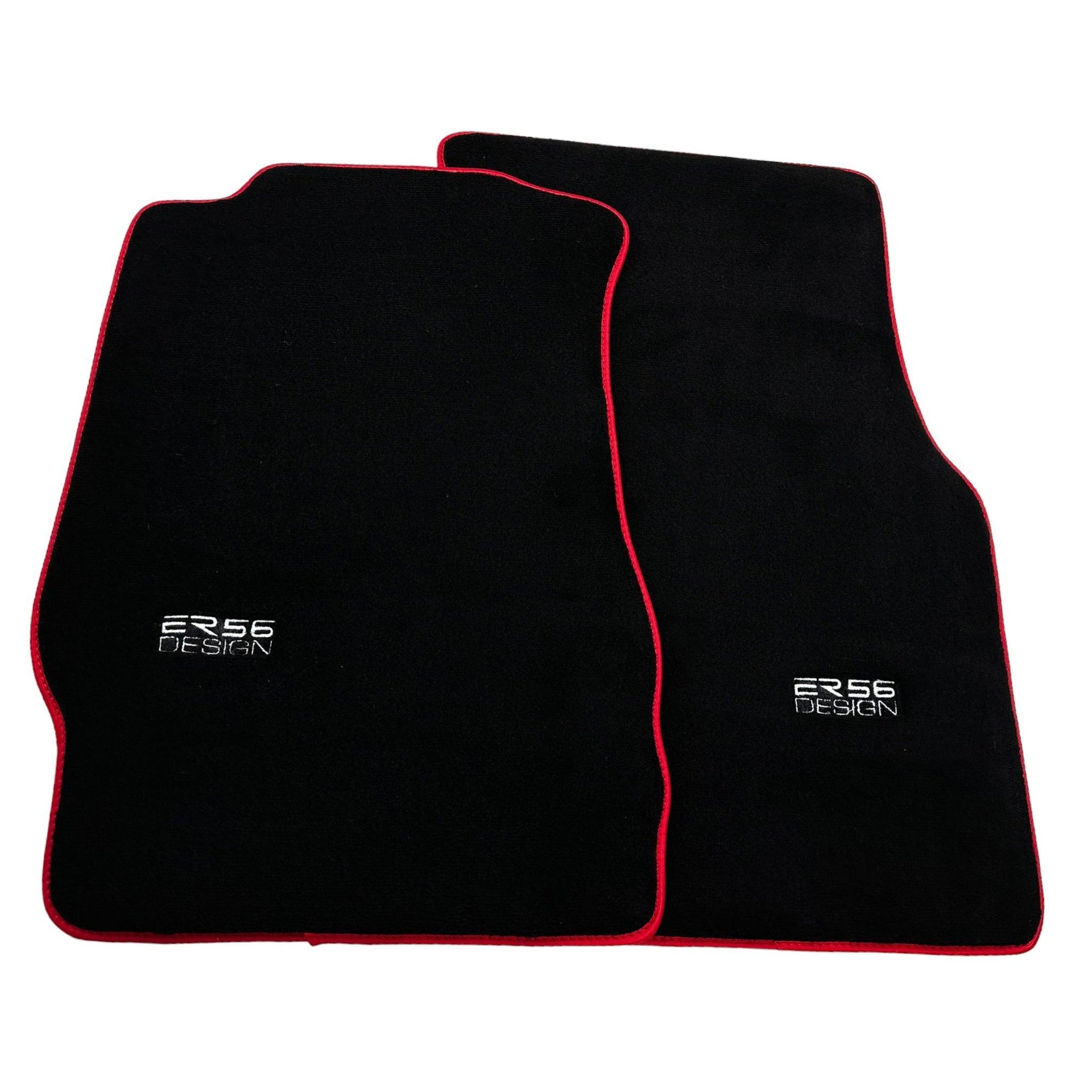 Black Floor Mats For Honda Civic V (1991-1995) ER56 Design - AutoWin