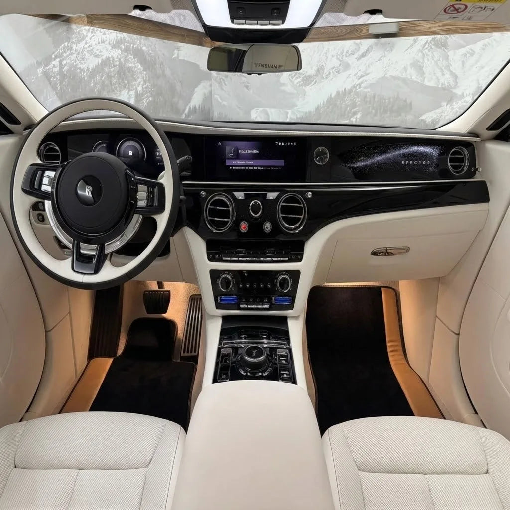 Interior look of floor mats for Rolls Royce Spectre (2023-2024)