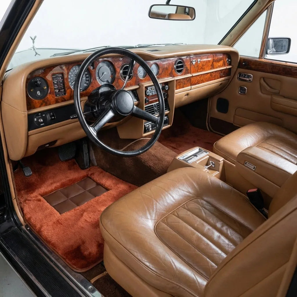 Interior look of floor mats for Rolls-Royce Wraith (2013-2023)