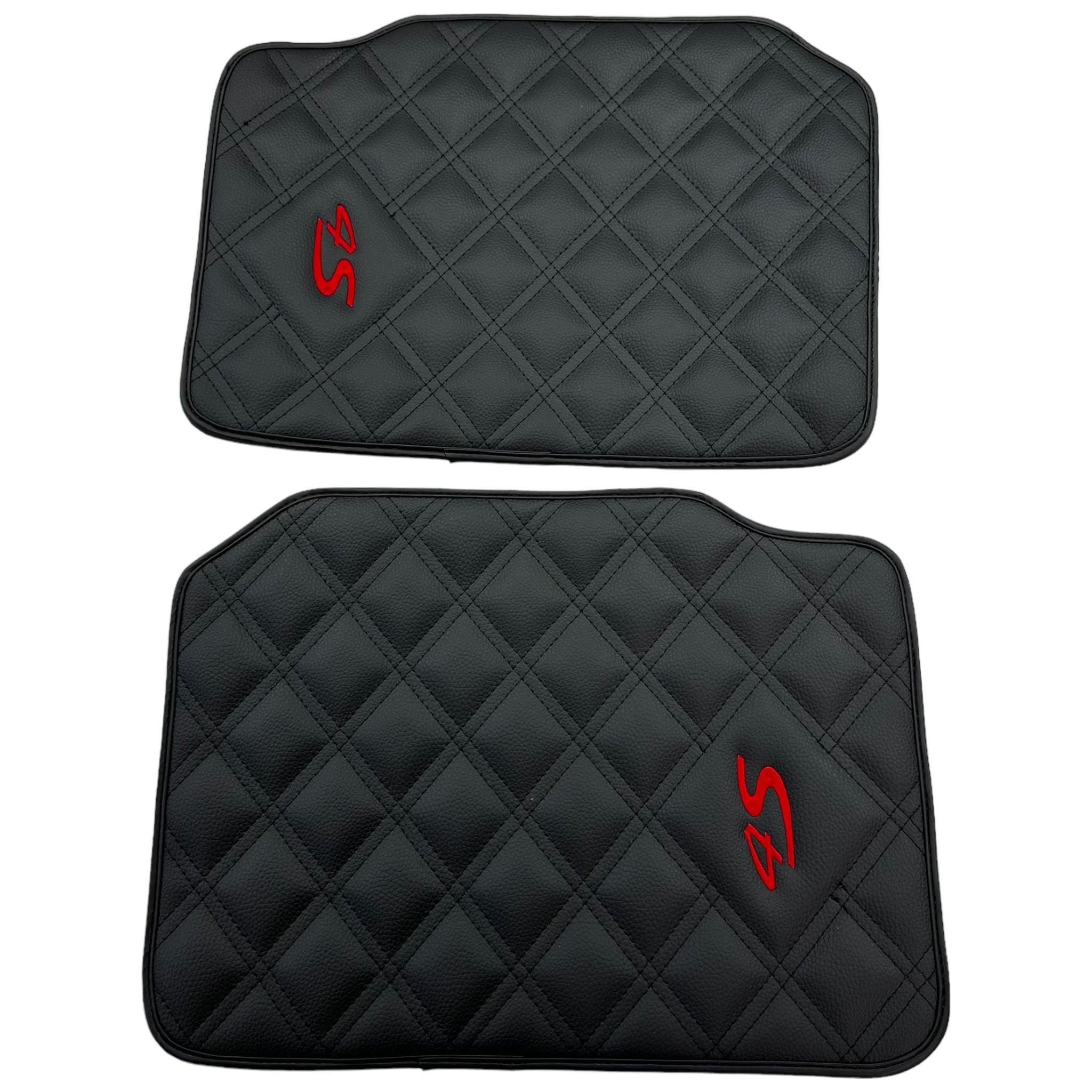 Leather Floor Mats For Porsche Panamera 4S 971 (2017-2023) - AutoWin
