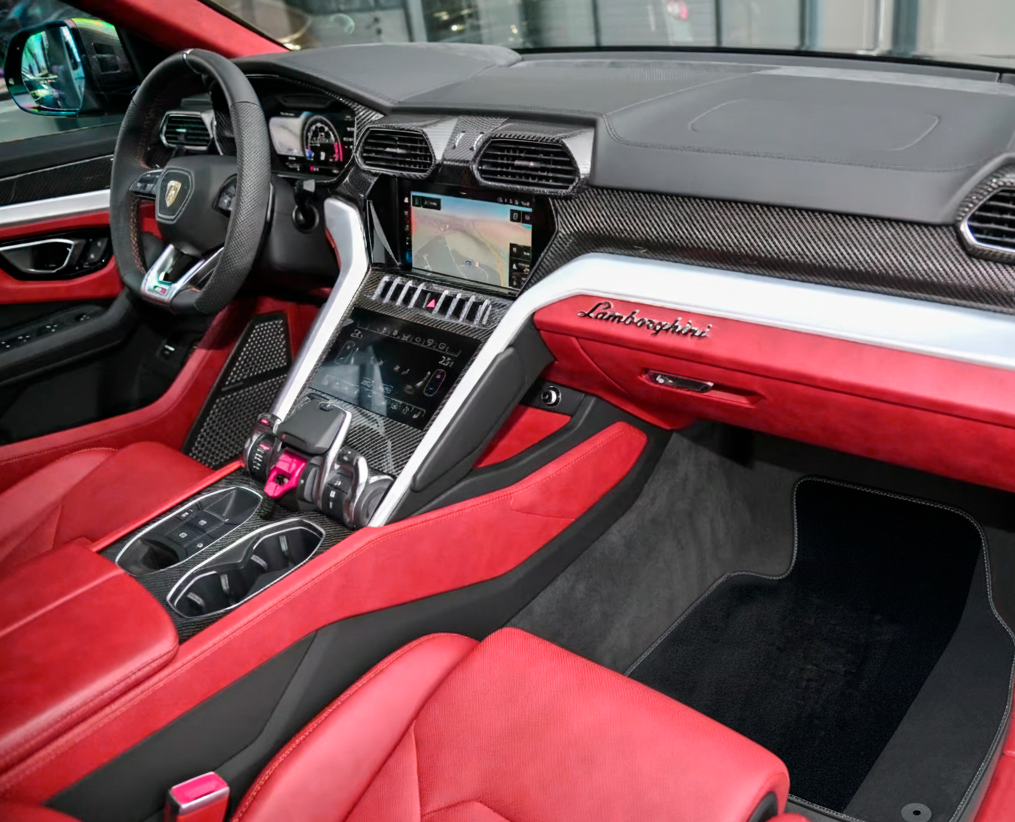 Customizable Leather Floor Mats for Lamborghini Urus (2018-2024)