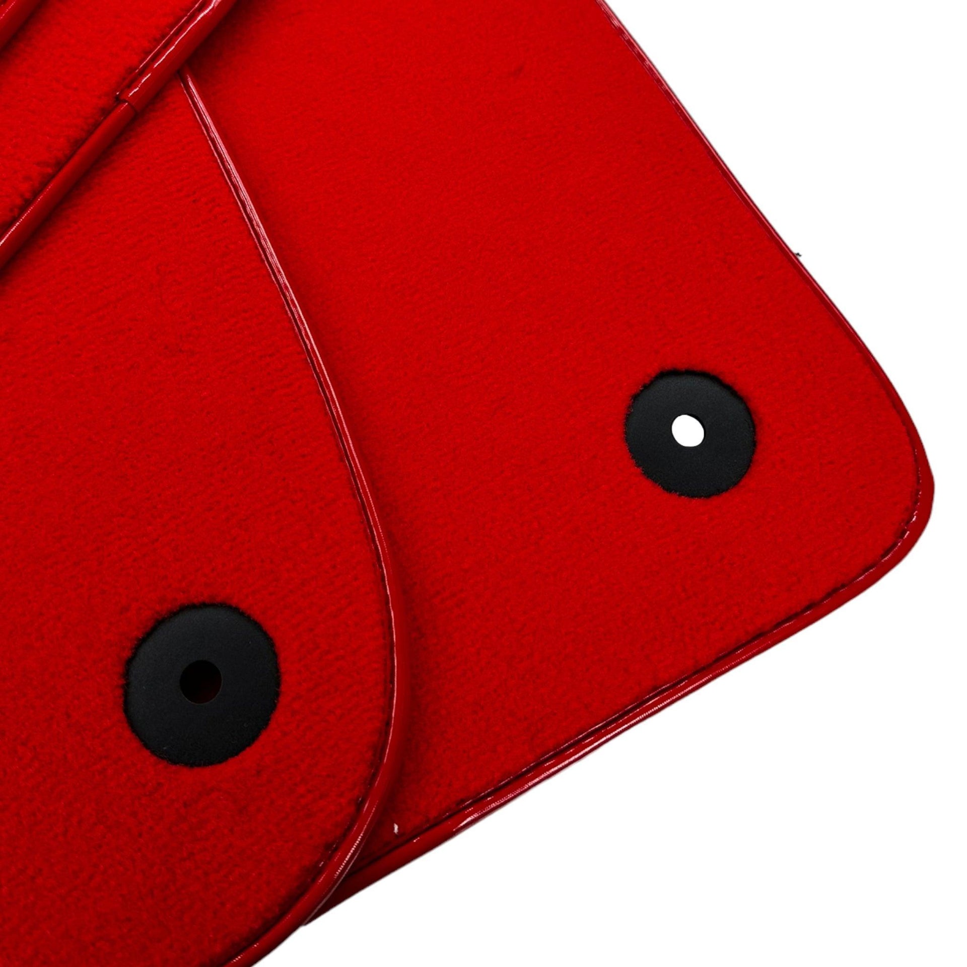 Red Floor Mats For Bentley Continental GT (2018–2023) - AutoWin