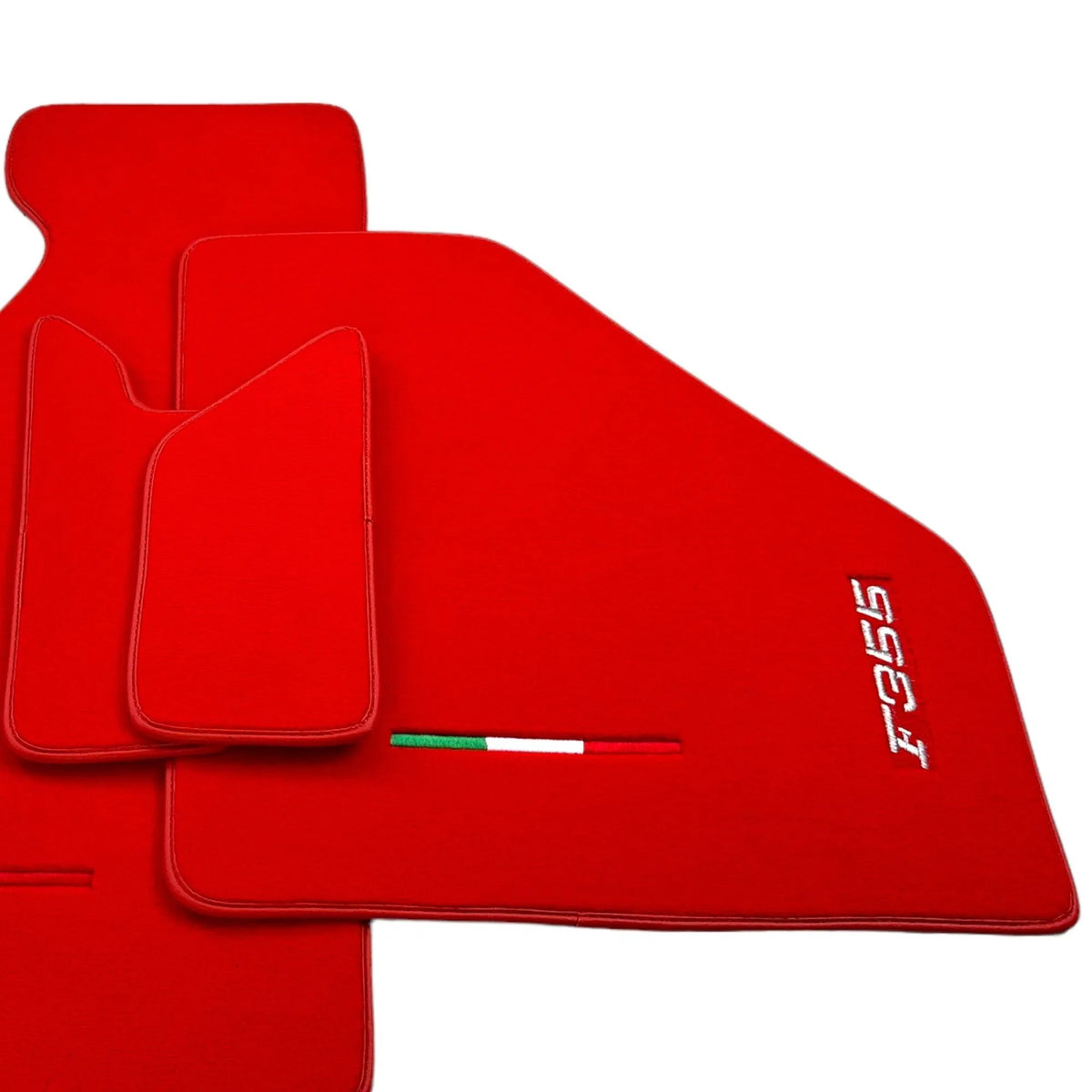Red Floor Mats For Ferrari F355 1994-1999 - AutoWin