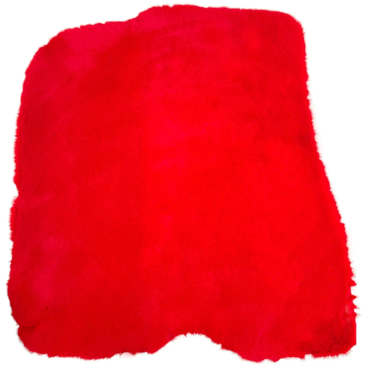 Red Sheepskin Floor Mats for Ferrari Portofino (2018-2023)