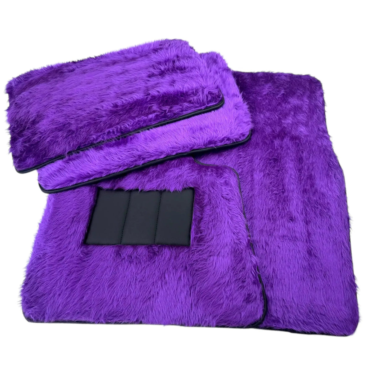 Violet Sheepskin Floor Mats for Rolls-Royce Cullinan (2018-2025)