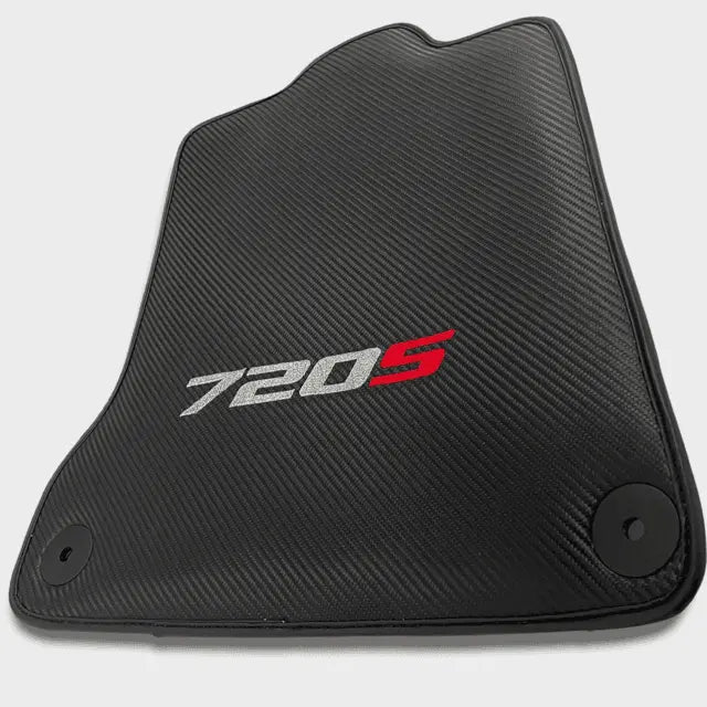 Floor Mats For McLaren 720S Black Tailored Carpets Set AutoWin - AutoWin