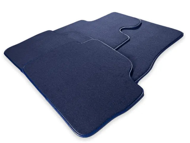 Floor Mats For Rolls Royce Shadow 1965-1977 Dark Blue - AutoWin
