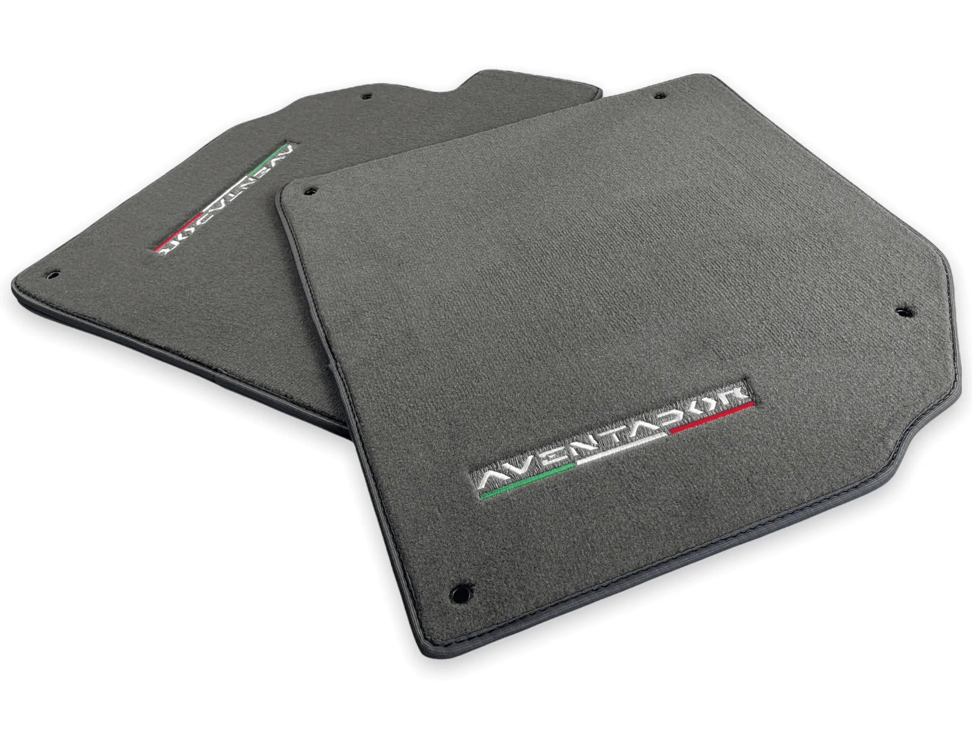 Floor Mats for Lamborghini Aventador Gray Color Carpet - AutoWin