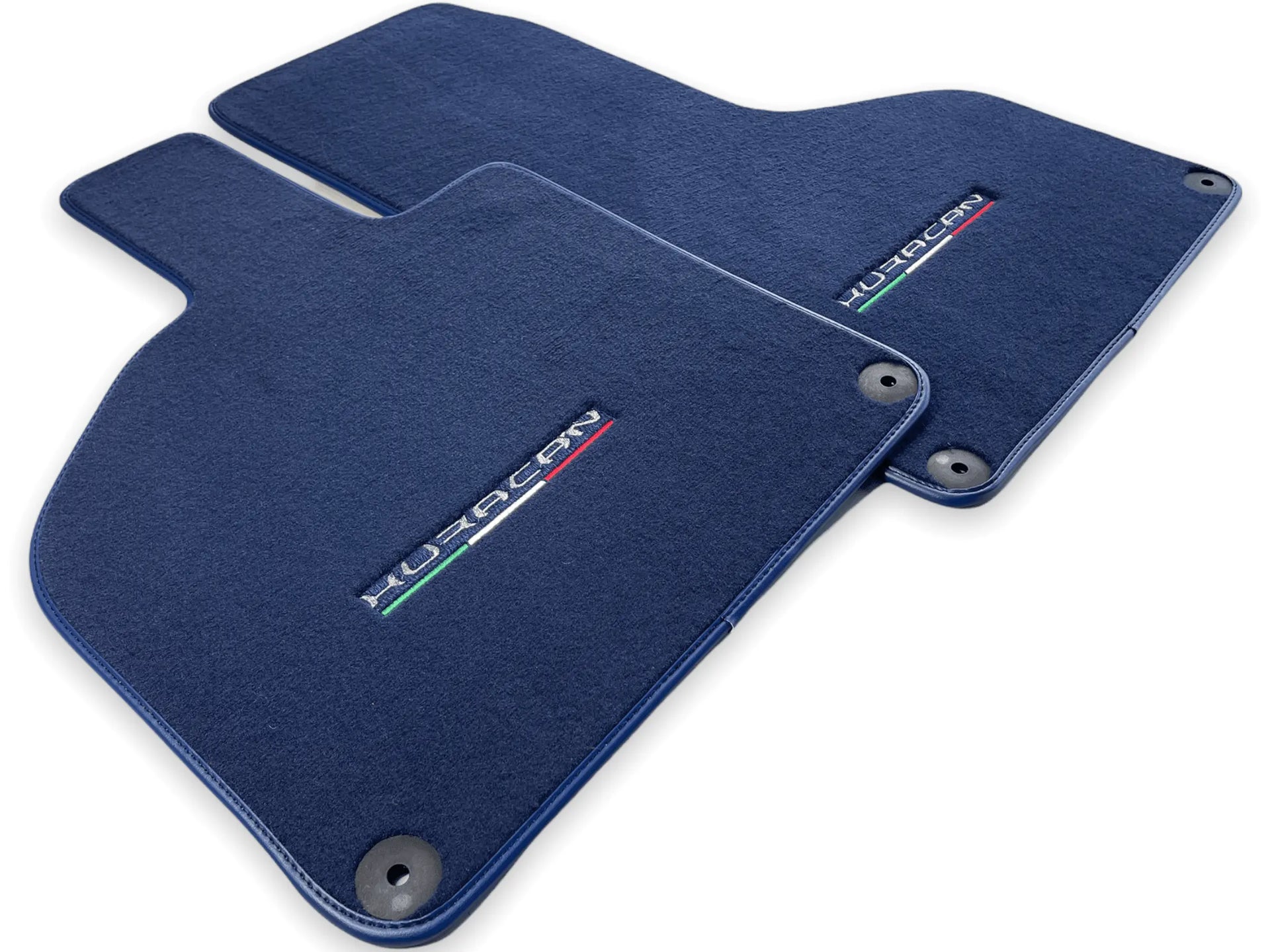Floor Mats for Lamborghini Huracan Dark Blue Color - AutoWin
