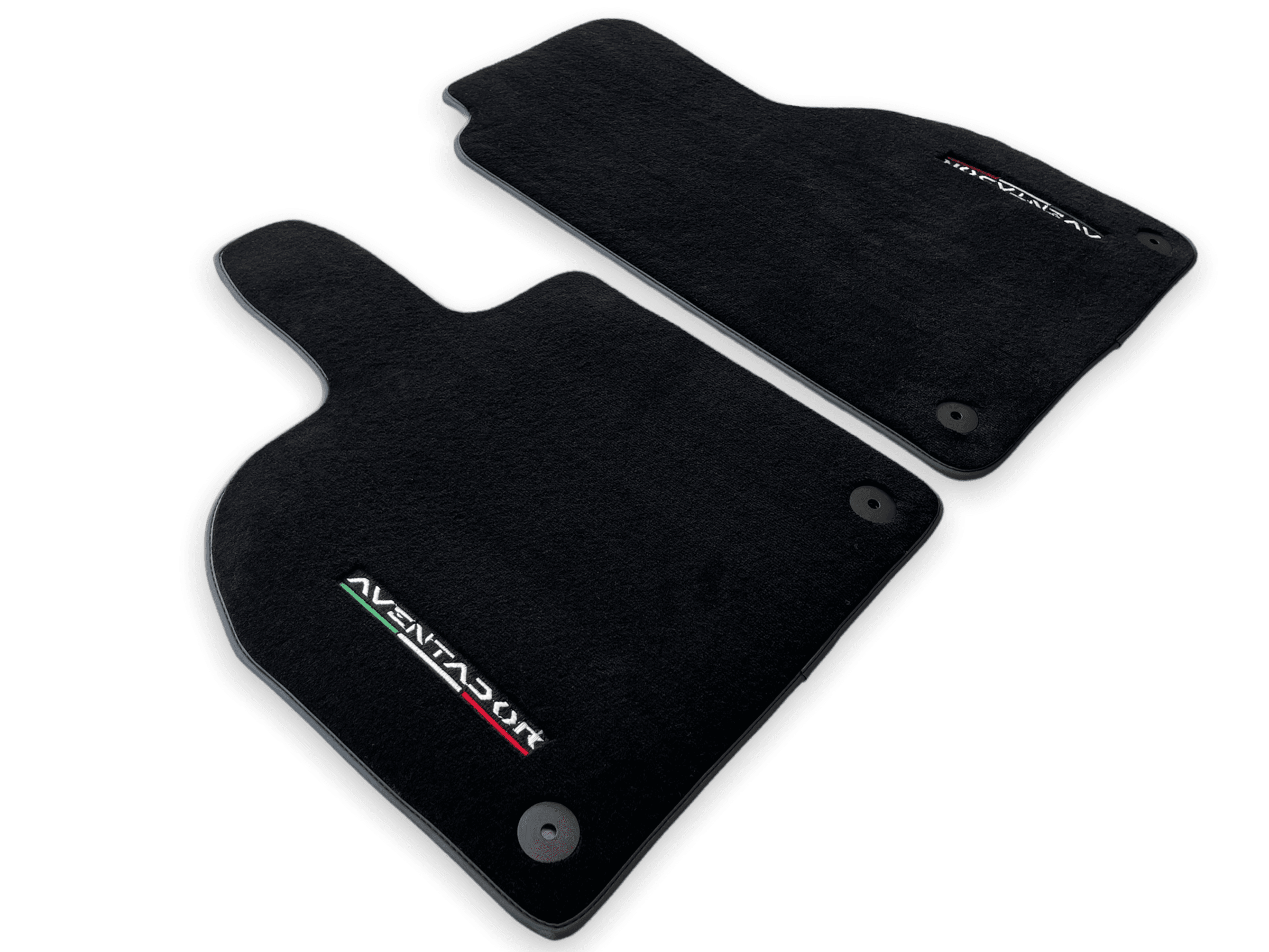 Floor Mats for Lamborghini Aventador Black Color Carpet - AutoWin