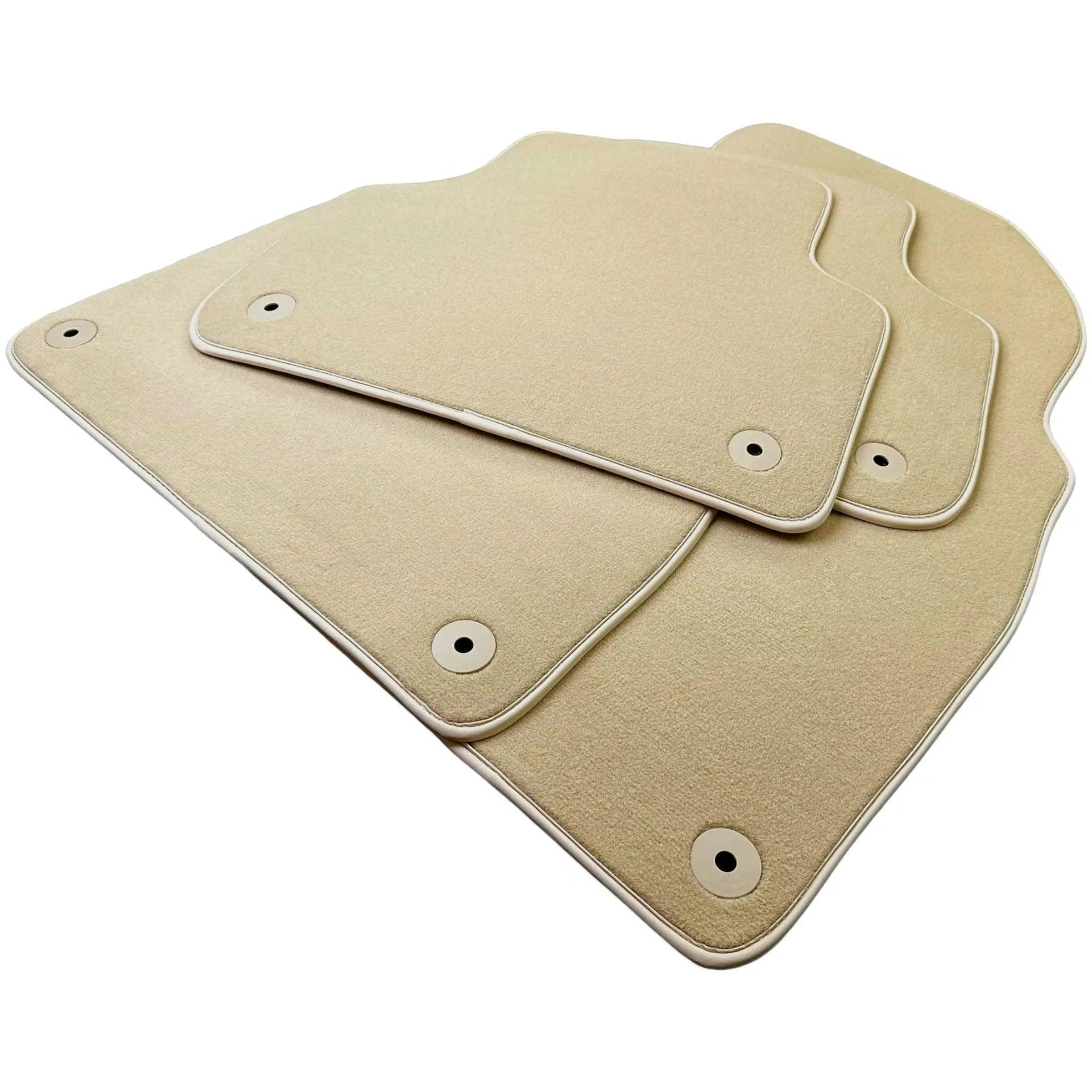 Beige Floor Mats For Bentley Flying Spur (2013-2019) - AutoWin