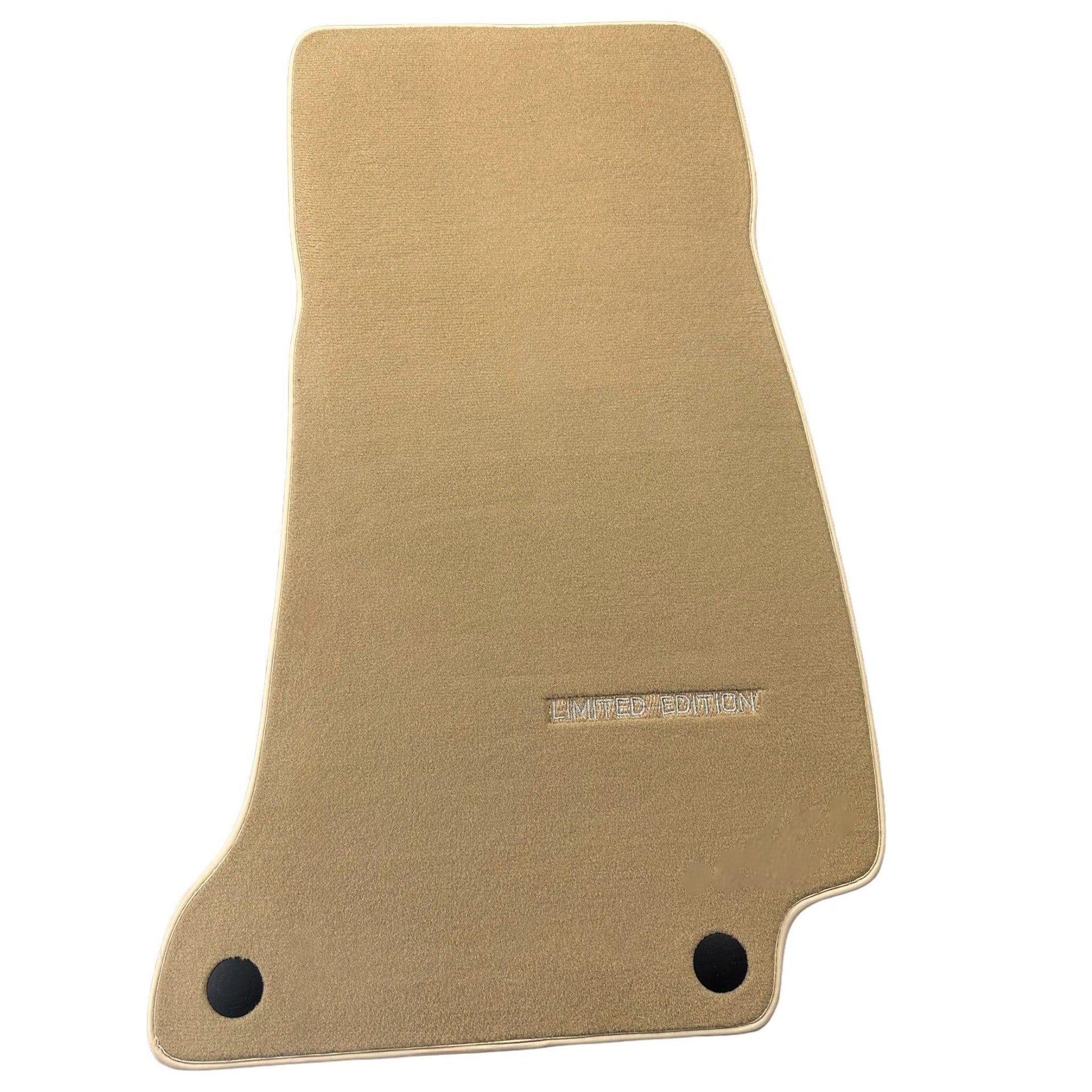 Beige Floor Mats For Mercedes Benz E-Class W213 Sedan (2020-2023) | Limited Edition - AutoWin