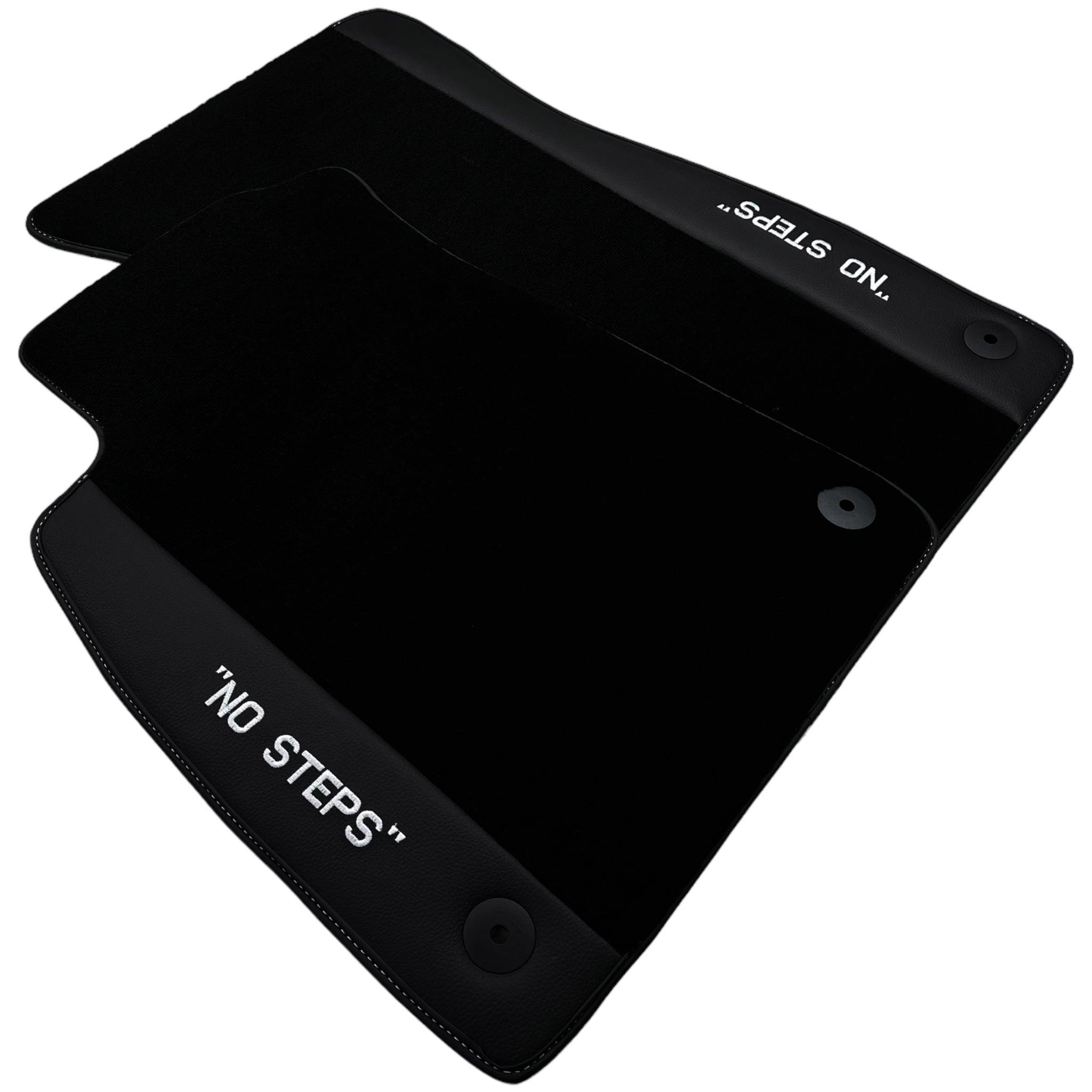 Black Floor Mats for Audi A5 - F57 Convertible (2020-2023) | No Steps - AutoWin