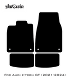 Black Floor Mats for Audi e-tron GT (2021-2024) | No Steps - AutoWin