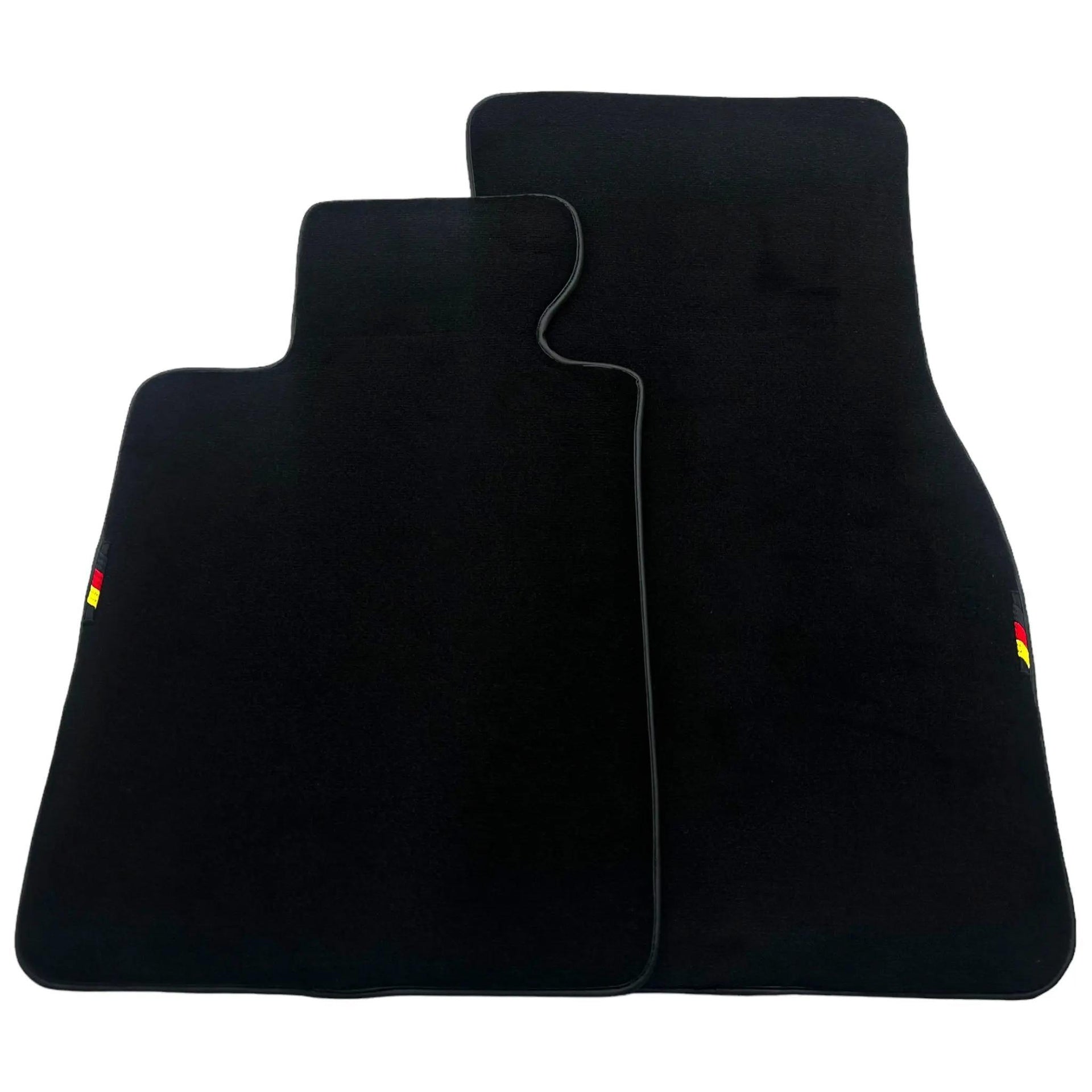 Black Floor Mats For BMW 3 Series E46 Coupe Germany Edition - AutoWin