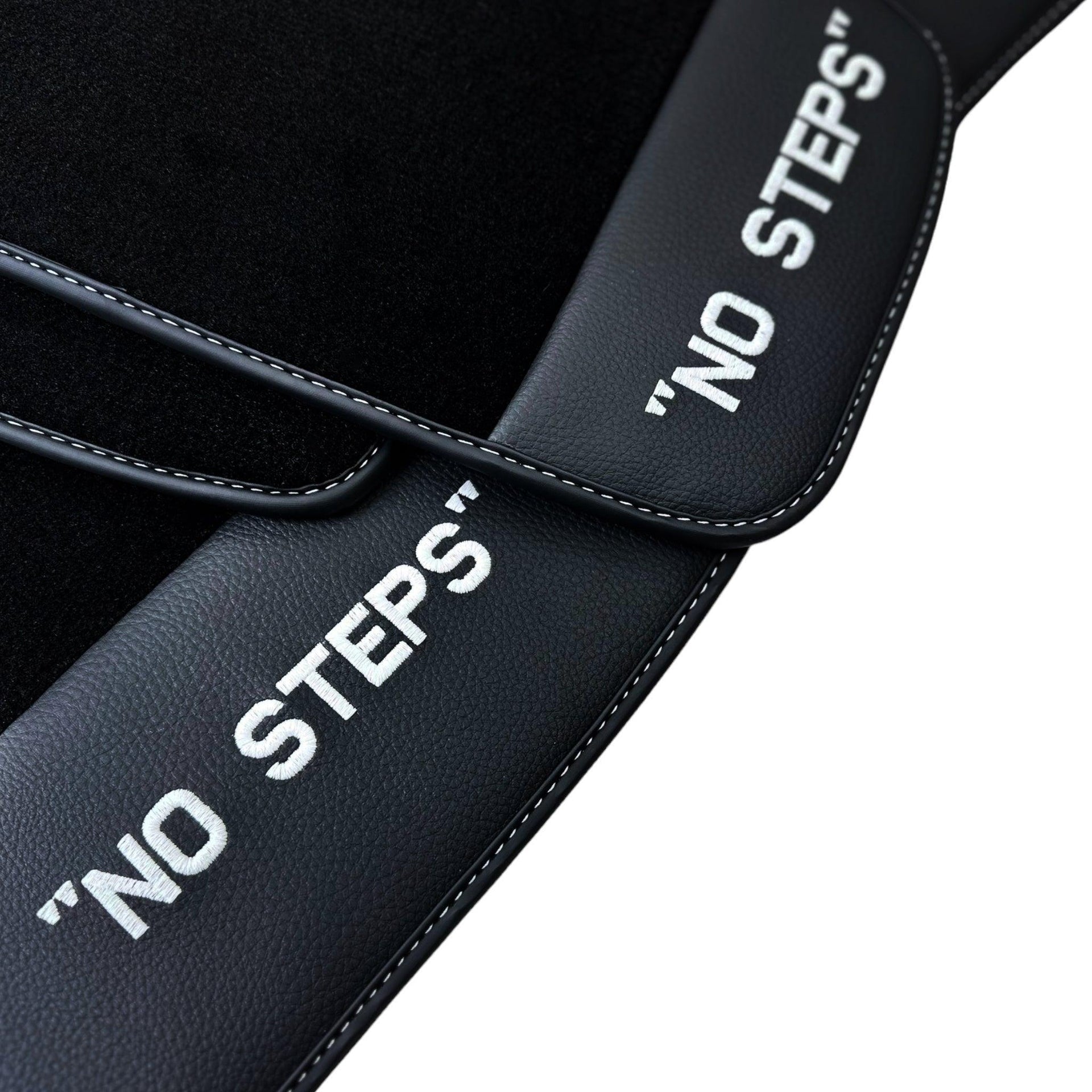 Black Floor Mats For BMW M2 Series F87 No Steps Edition AutoWin Brand - AutoWin