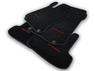 Black Floor Mats For Mercedes Benz GLK-Class X204 (2008-2012) | Fighter Jet Edition - AutoWin