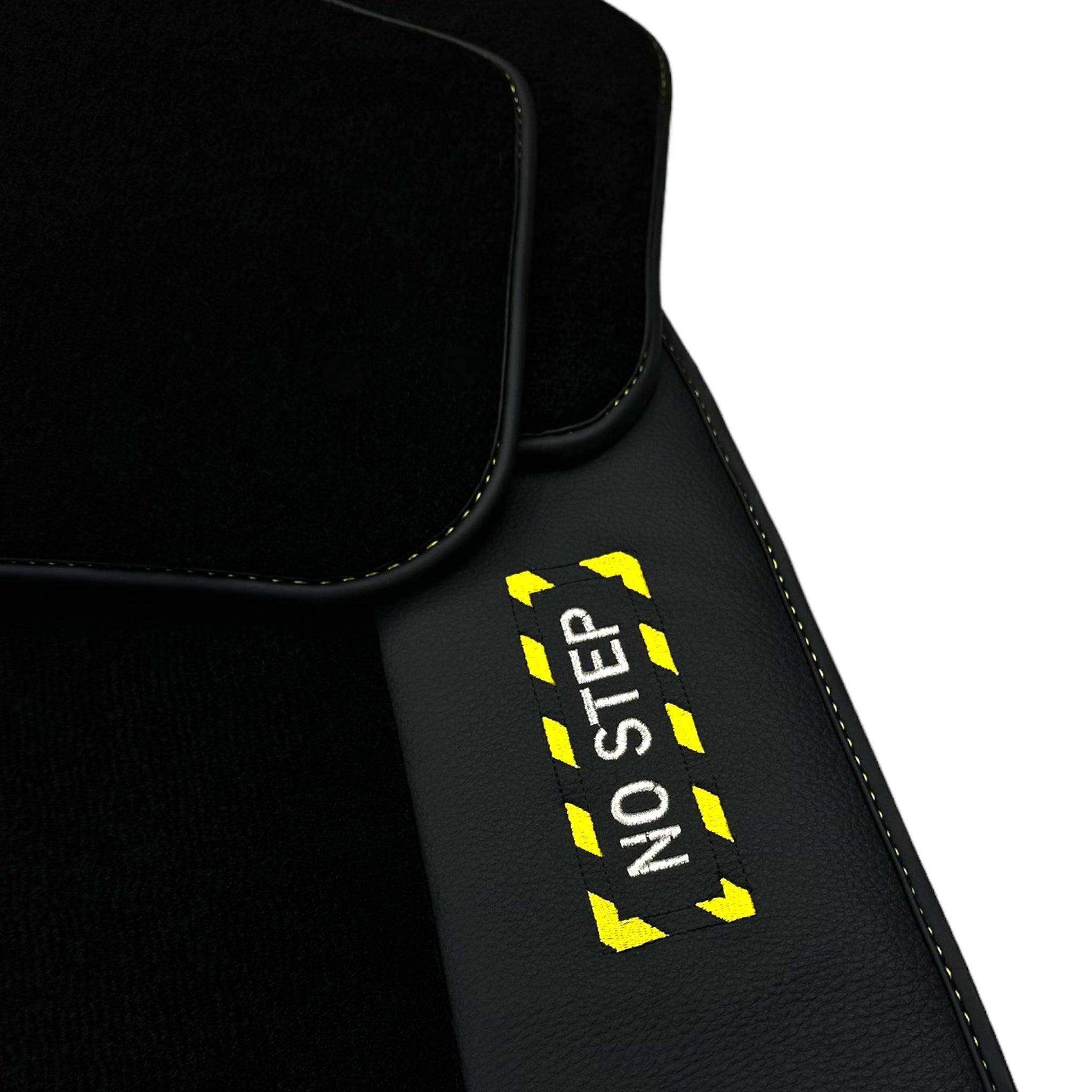 Black Mats For BMW 3 Series E36 4-door Sedan | Fighter Jet Edition - AutoWin