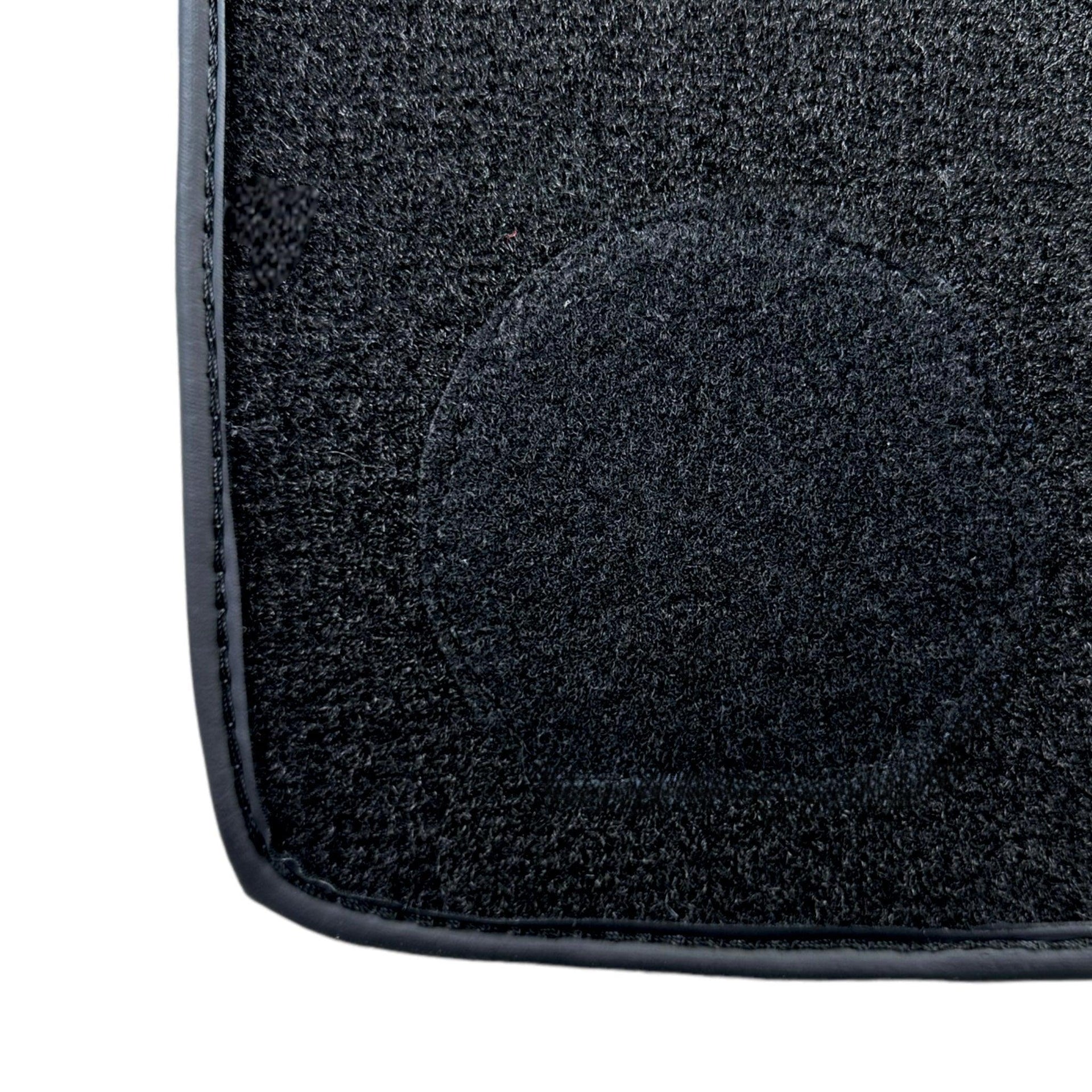 Black Sheepskin Floor Floor Mats For BMW 5 Series F10 - AutoWin