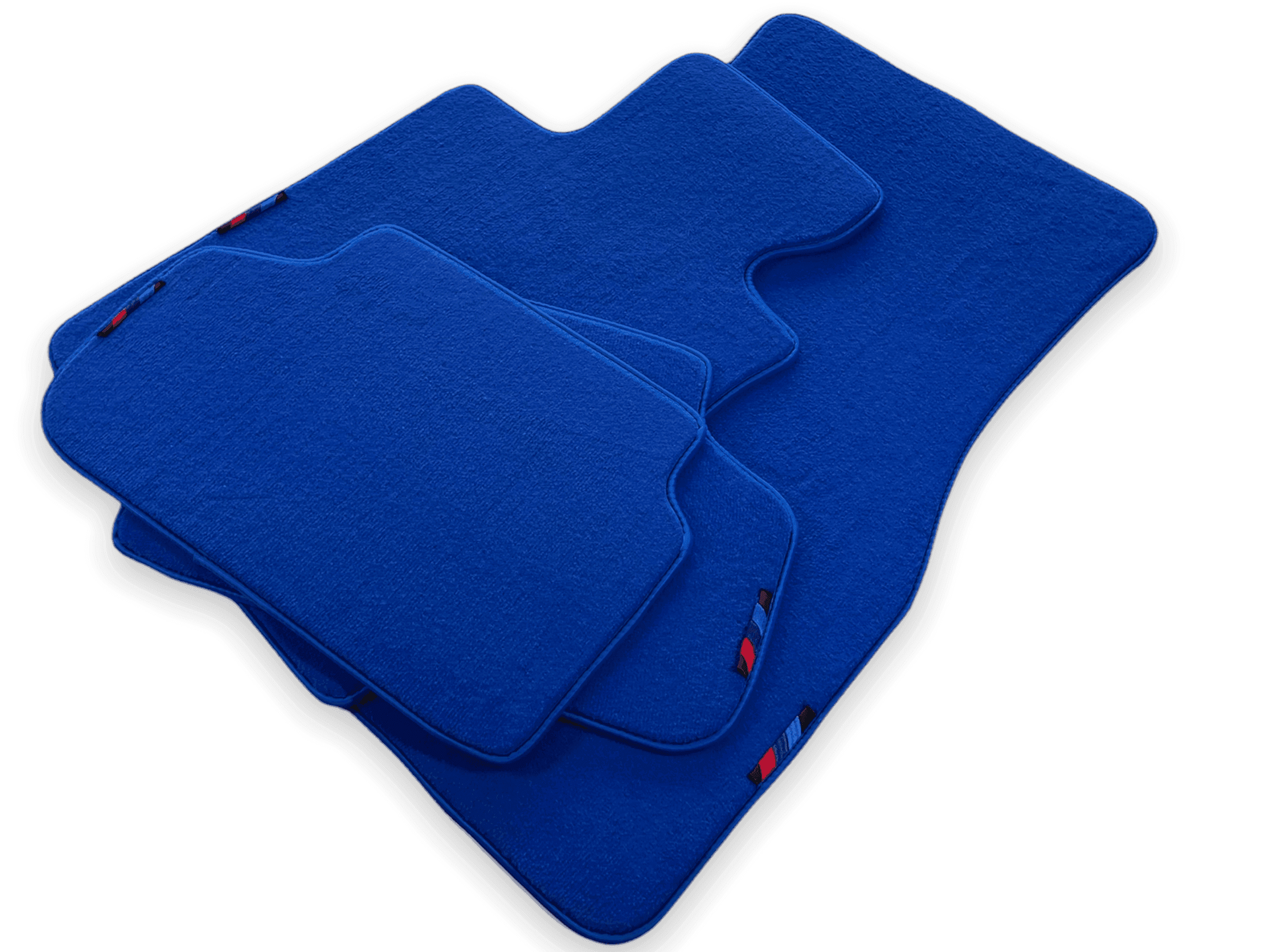 Blue Floor Mats for BMW iX (2022-2024) with M Package - AutoWin