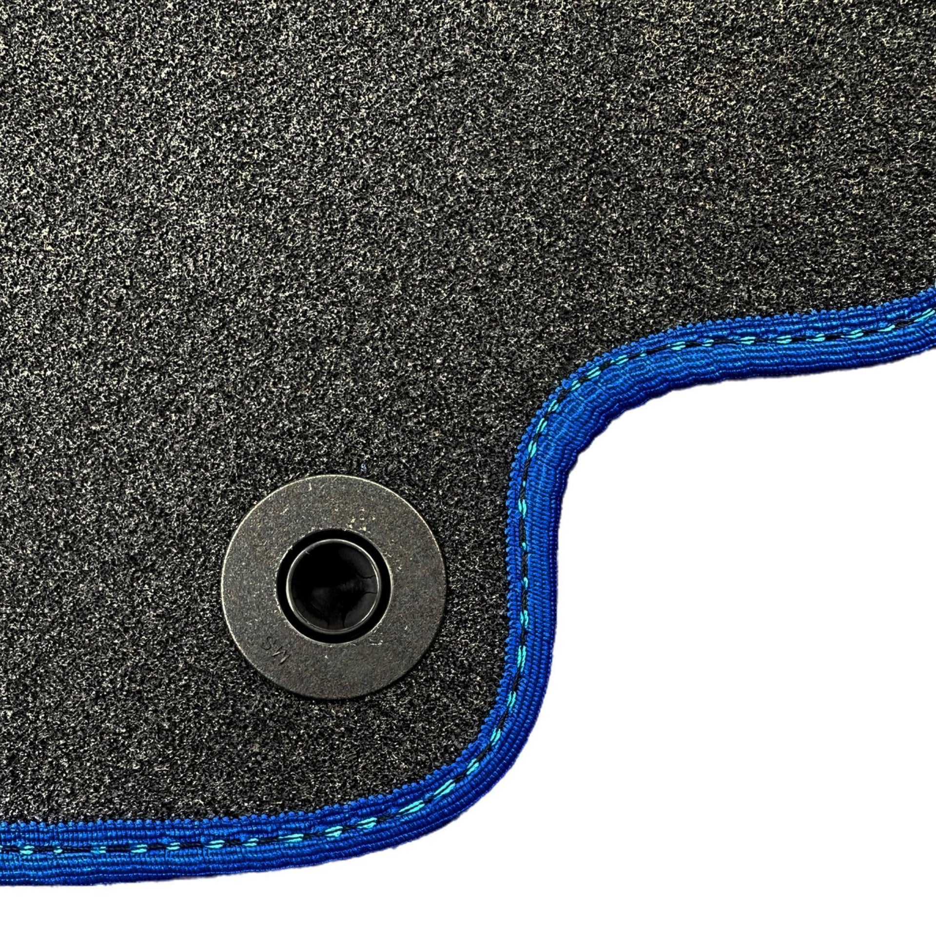 Blue Floor Mats For Mercedes Benz CLA-Class C118 Coupe (2020-2023) Hybrid | Limited Edition - AutoWin